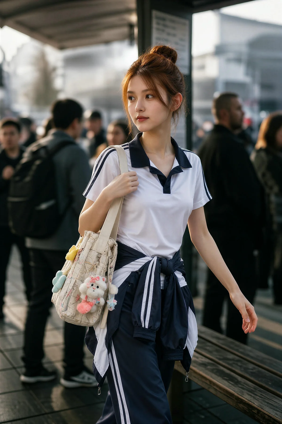 AIG  No.633 于小鱼校服学妹放学后 - 1
