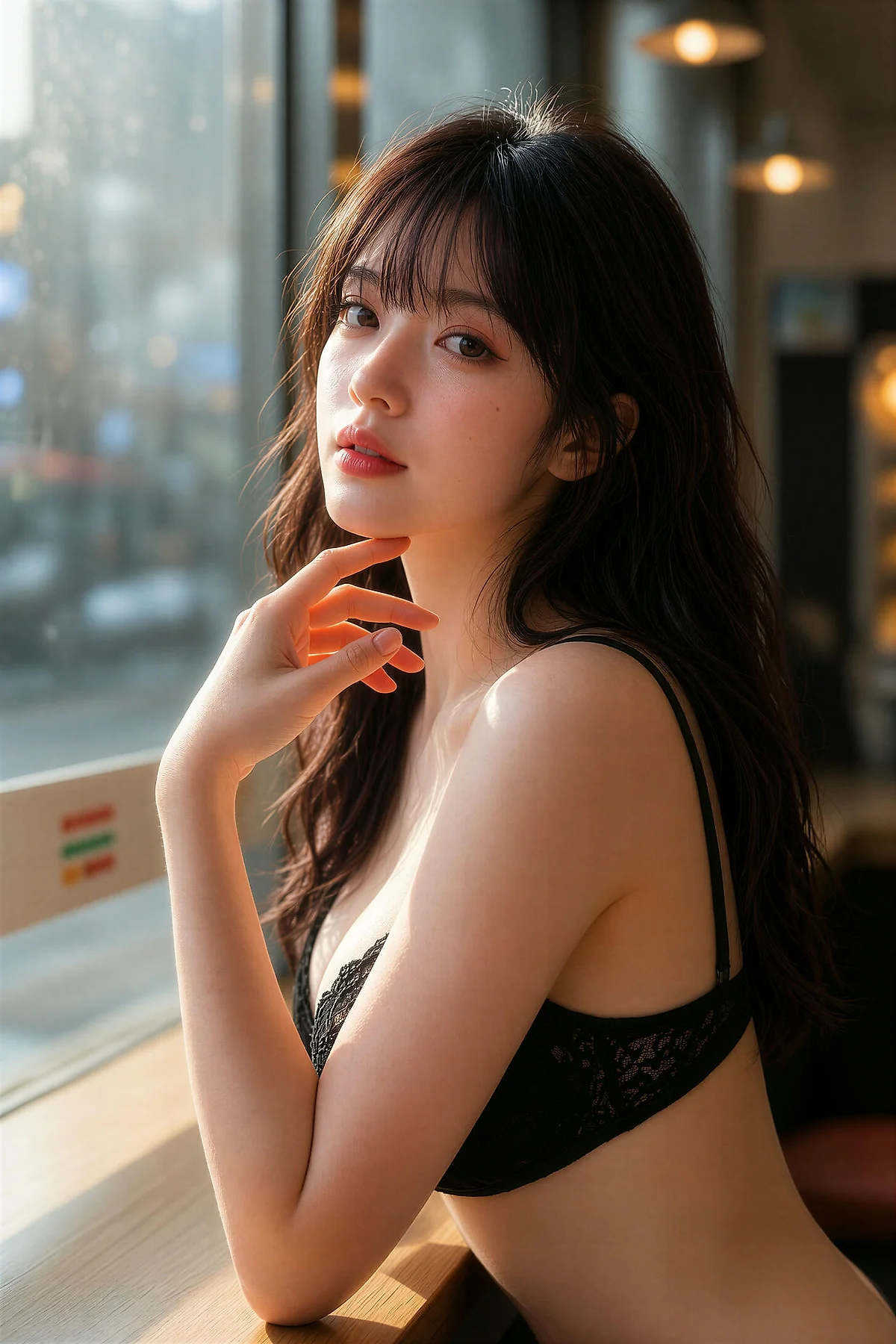 AIG  No.636 羊羊来了便利店美女店员 - 33