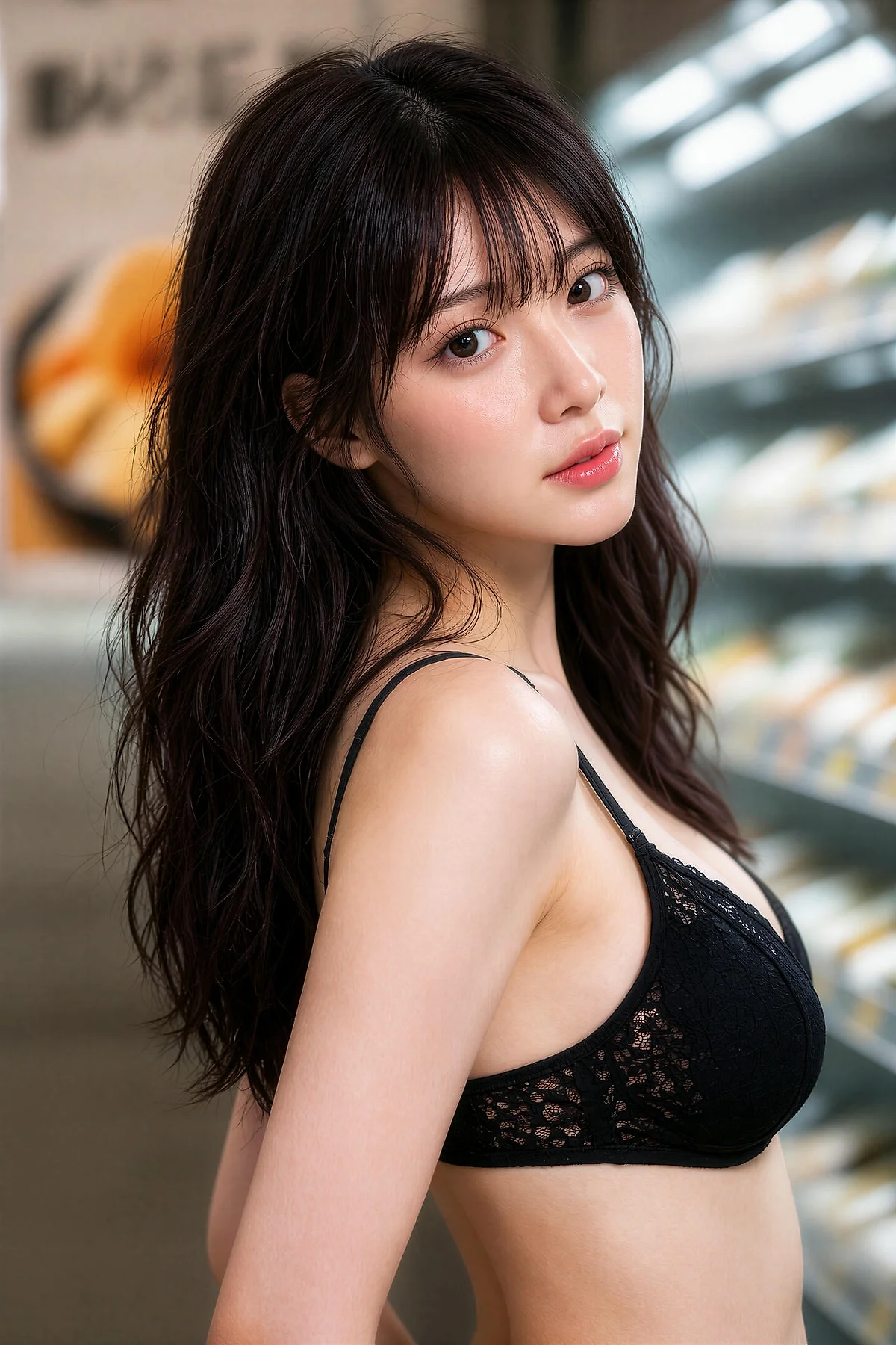 AIG  No.636 羊羊来了便利店美女店员 - 70