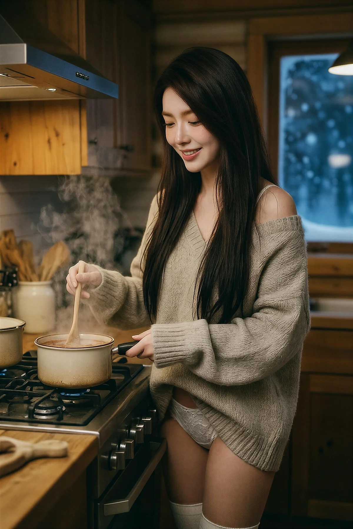 AIG  No.639 斯斯大小姐雪屋极寒体验 - 17
