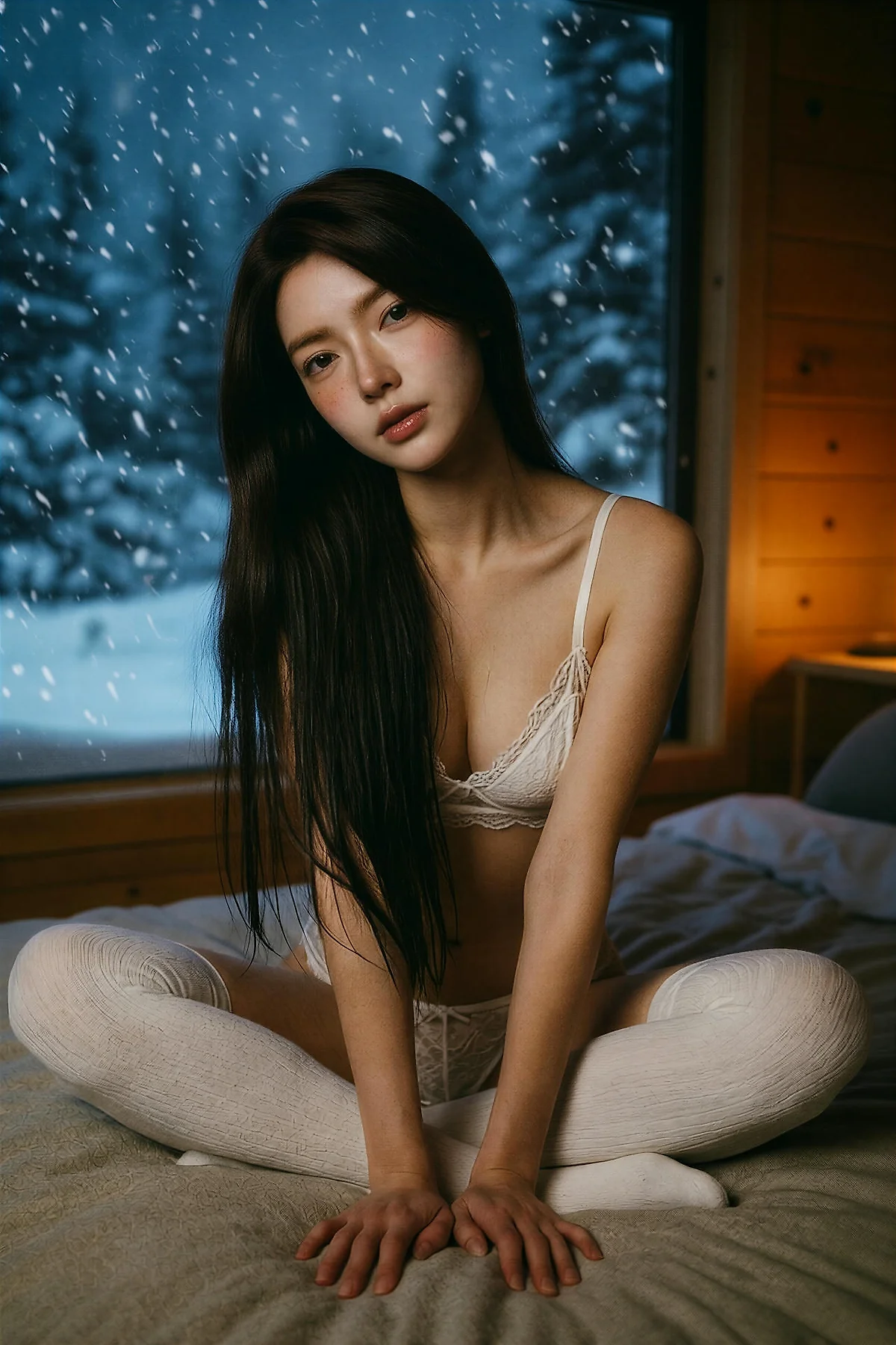 AIG  No.639 斯斯大小姐雪屋极寒体验 - 75