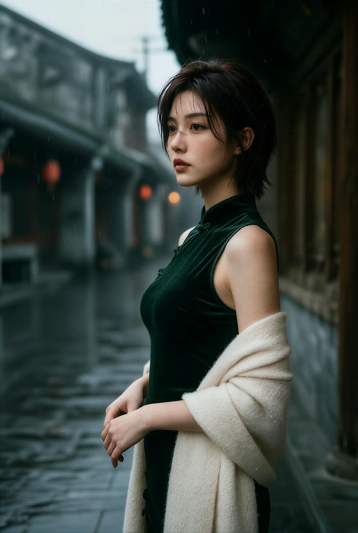 AIG  No.640 赵奚尔er旗袍气质美女 - 4
