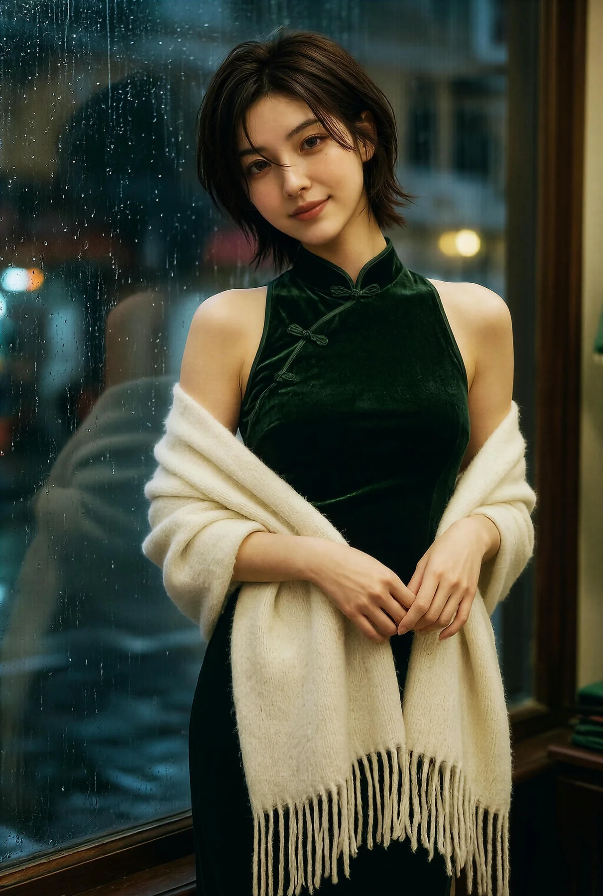 AIG  No.640 赵奚尔er旗袍气质美女 - 6