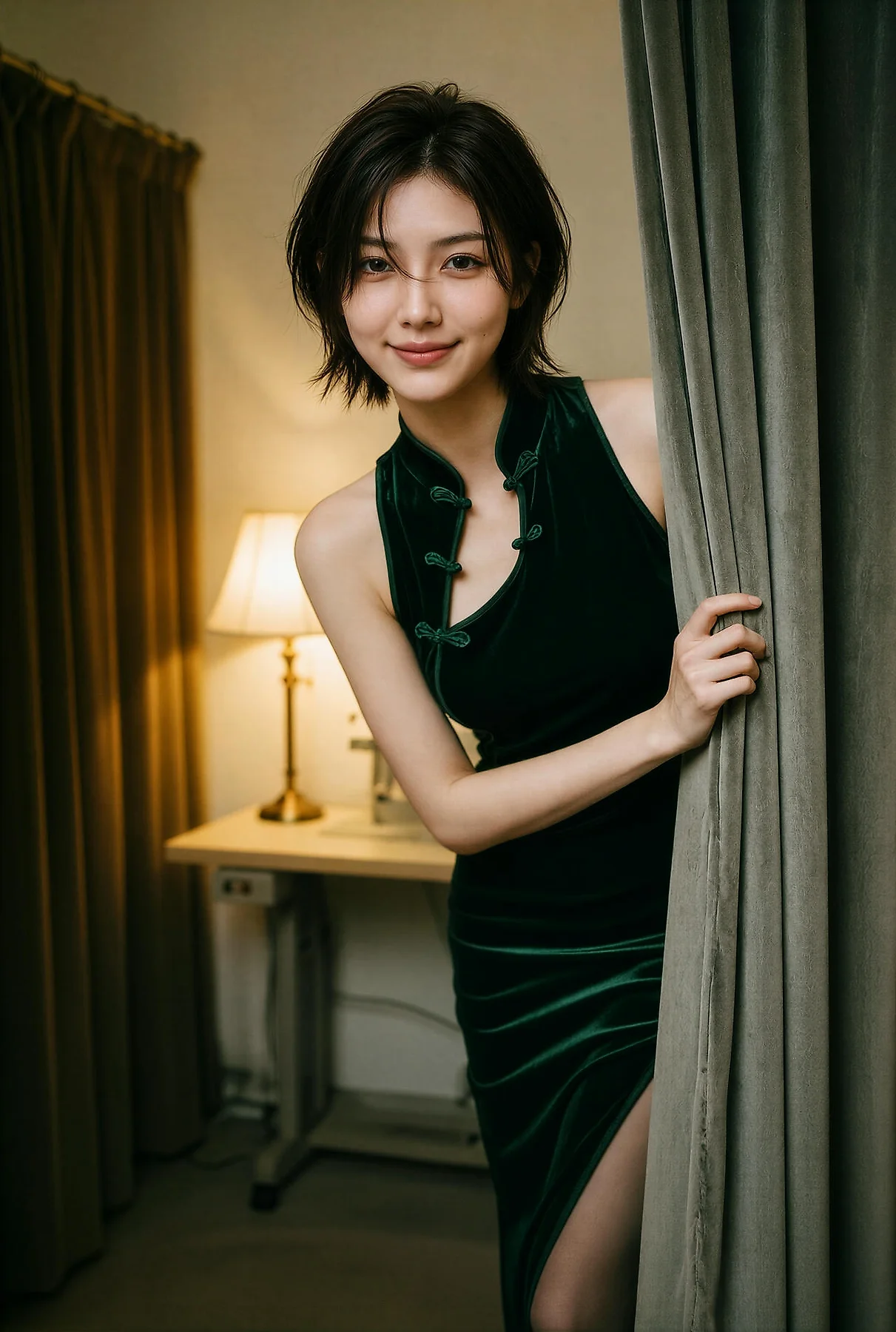 AIG  No.640 赵奚尔er旗袍气质美女 - 11