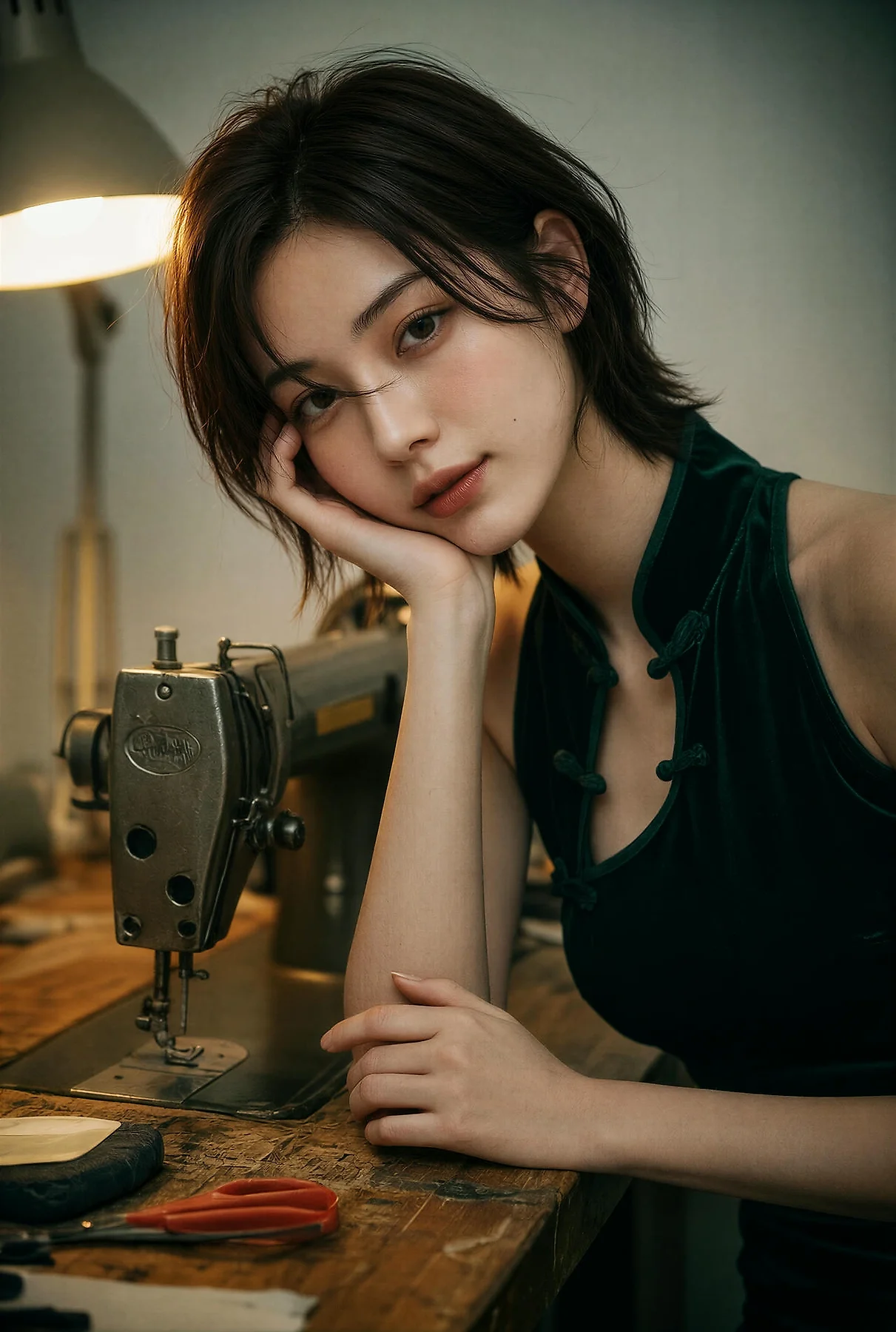 AIG  No.640 赵奚尔er旗袍气质美女 - 14