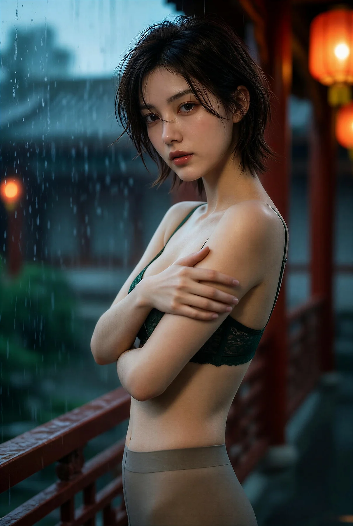 AIG  No.640 赵奚尔er旗袍气质美女 - 20