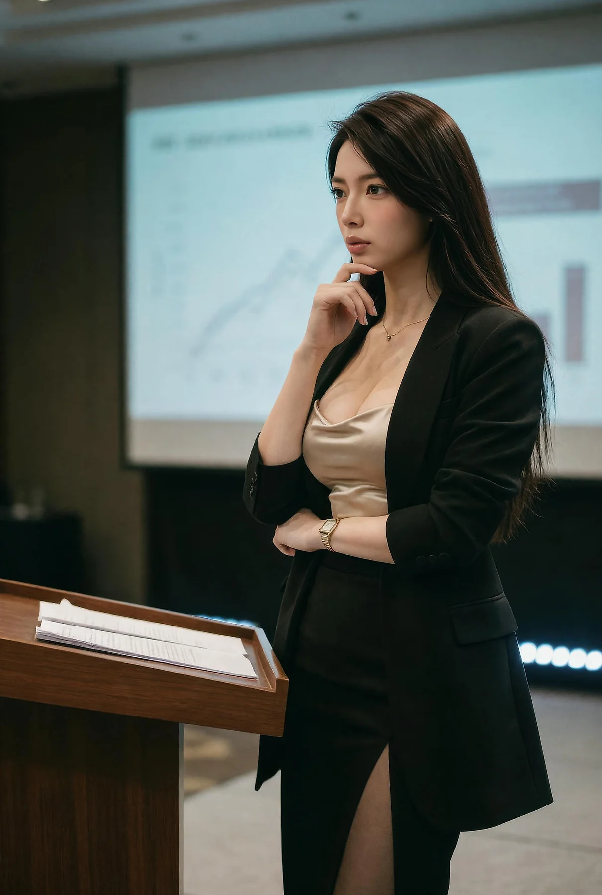 AIG  No.644 斯斯大小姐金融黑丝美女美腿 - 4