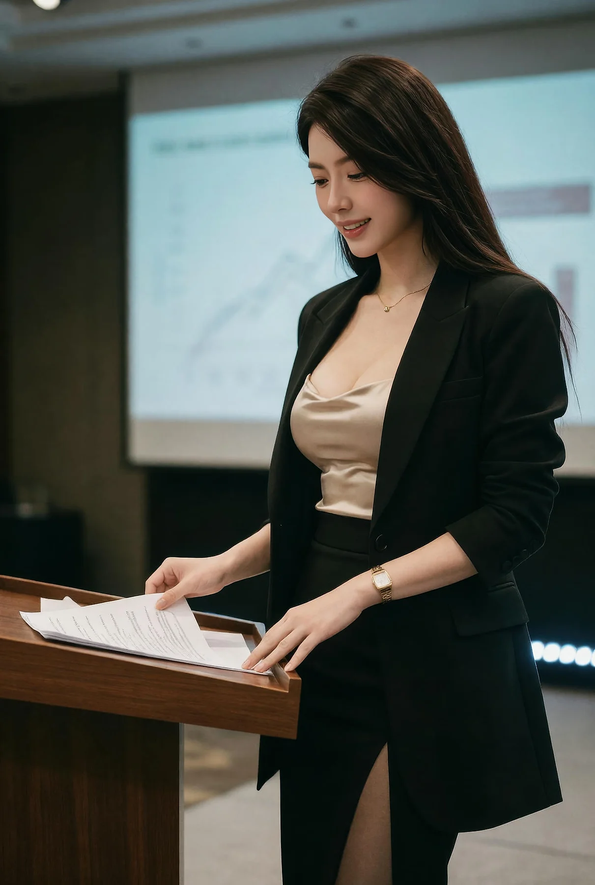 AIG  No.644 斯斯大小姐金融黑丝美女美腿 - 6