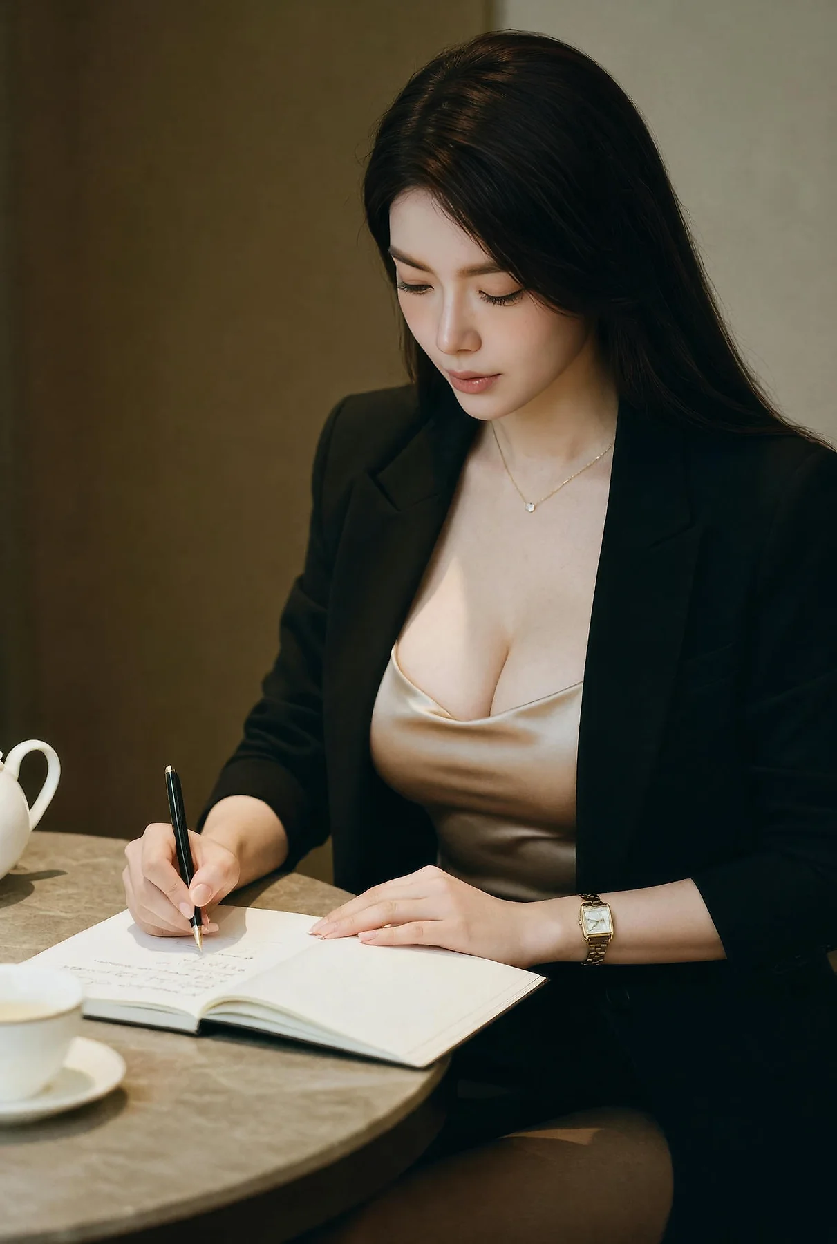 AIG  No.644 斯斯大小姐金融黑丝美女美腿 - 10