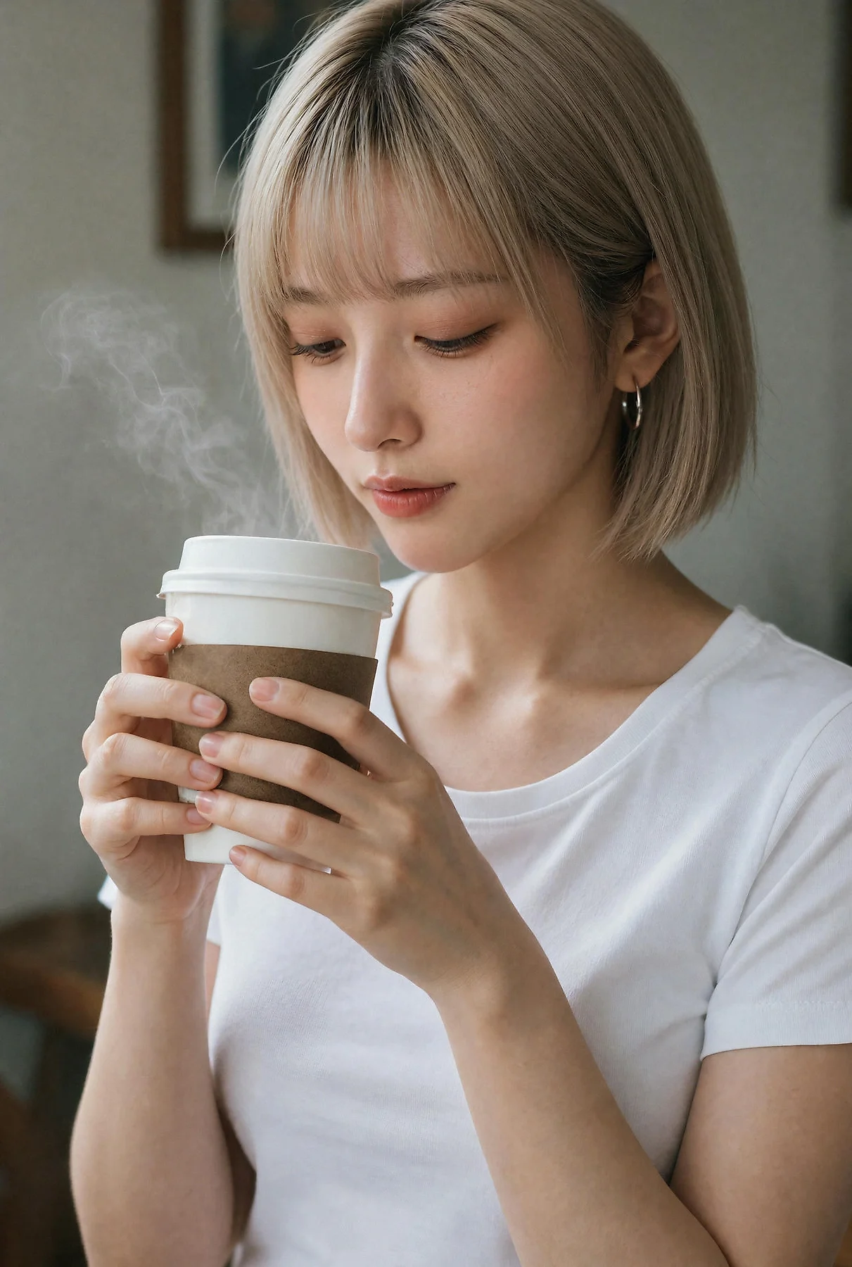 AIG  No.647 赵奚尔er咖啡师的雨天暖意洋洋 - 27