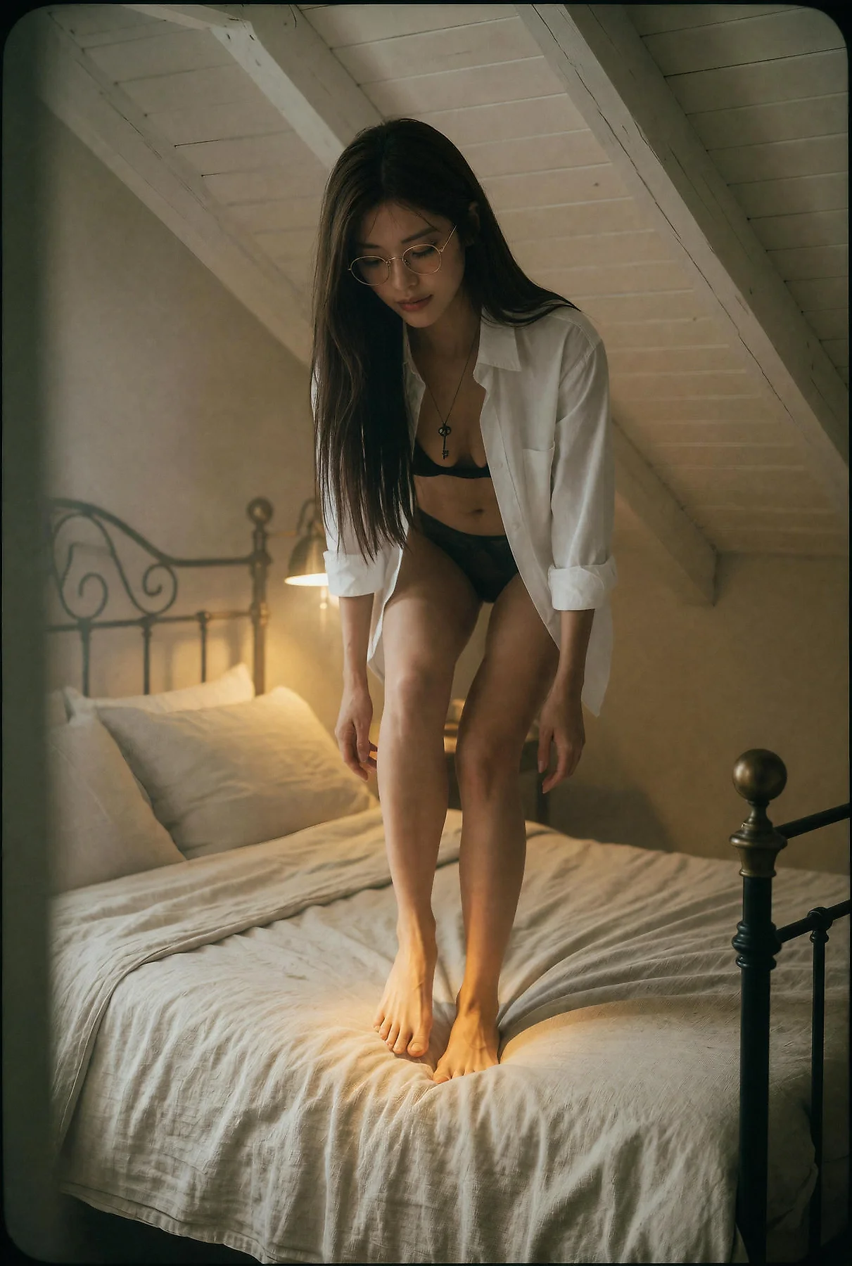 AIG  No.649 萨霓儿白色衬衫爆乳 - 35