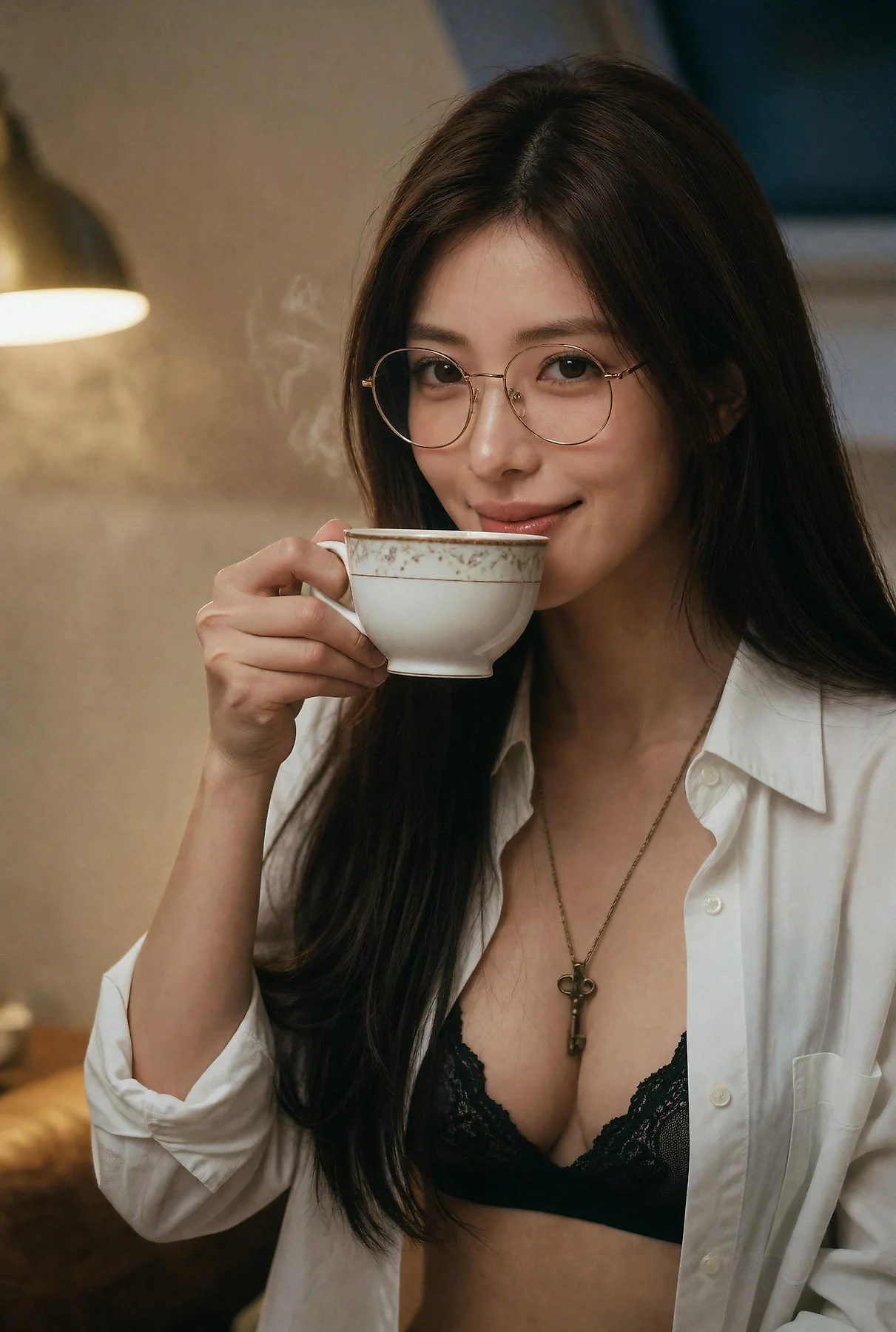AIG  No.649 萨霓儿白色衬衫爆乳 - 38