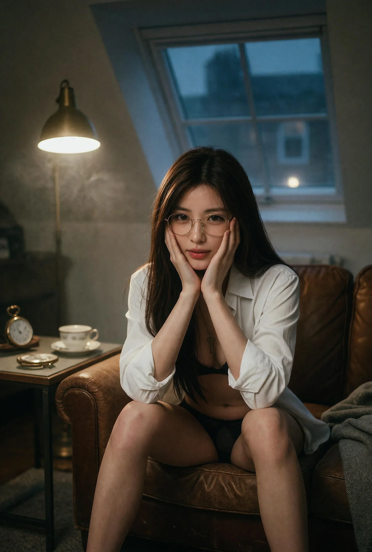 AIG  No.649 萨霓儿白色衬衫爆乳 - 45
