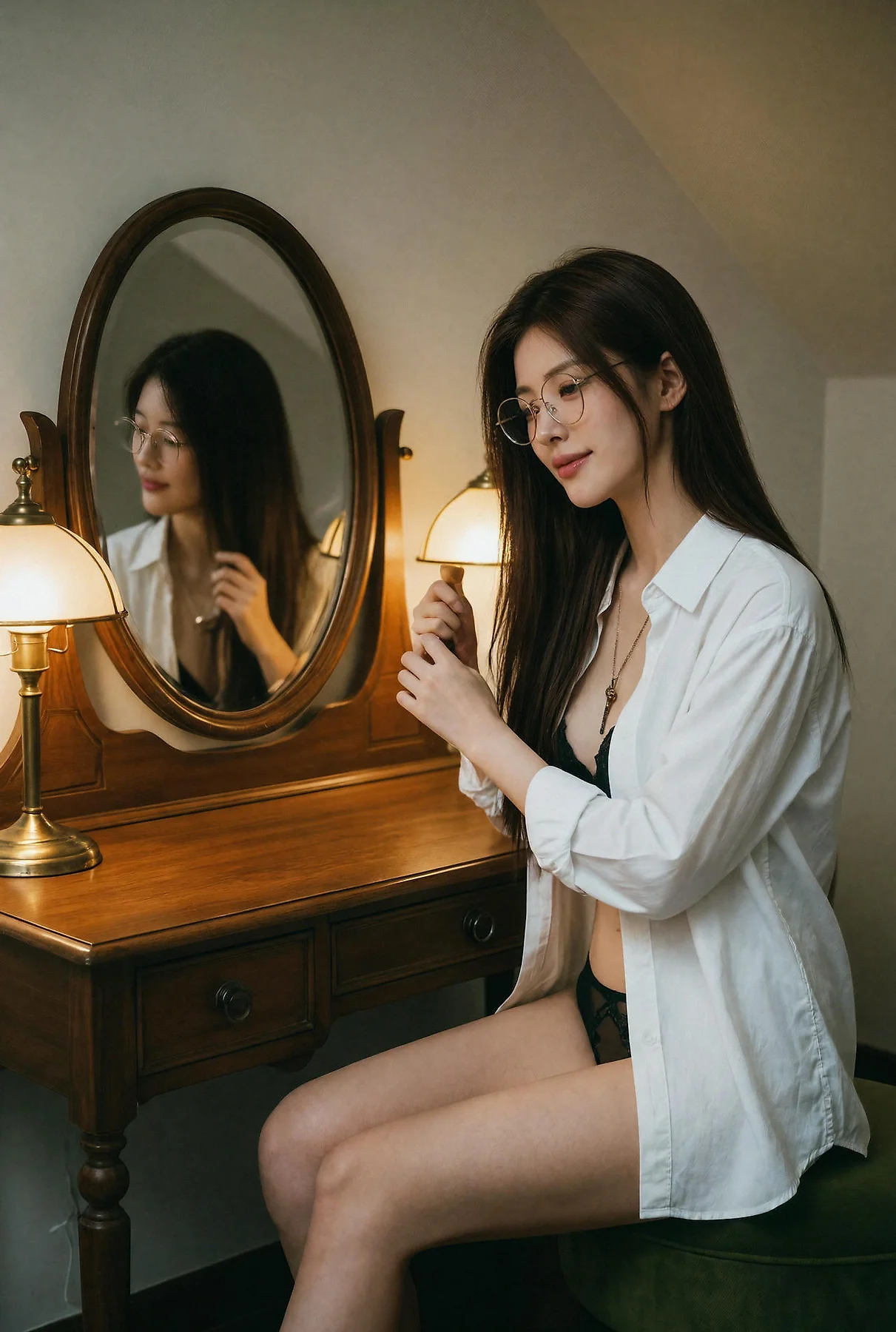 AIG  No.649 萨霓儿白色衬衫爆乳 - 63