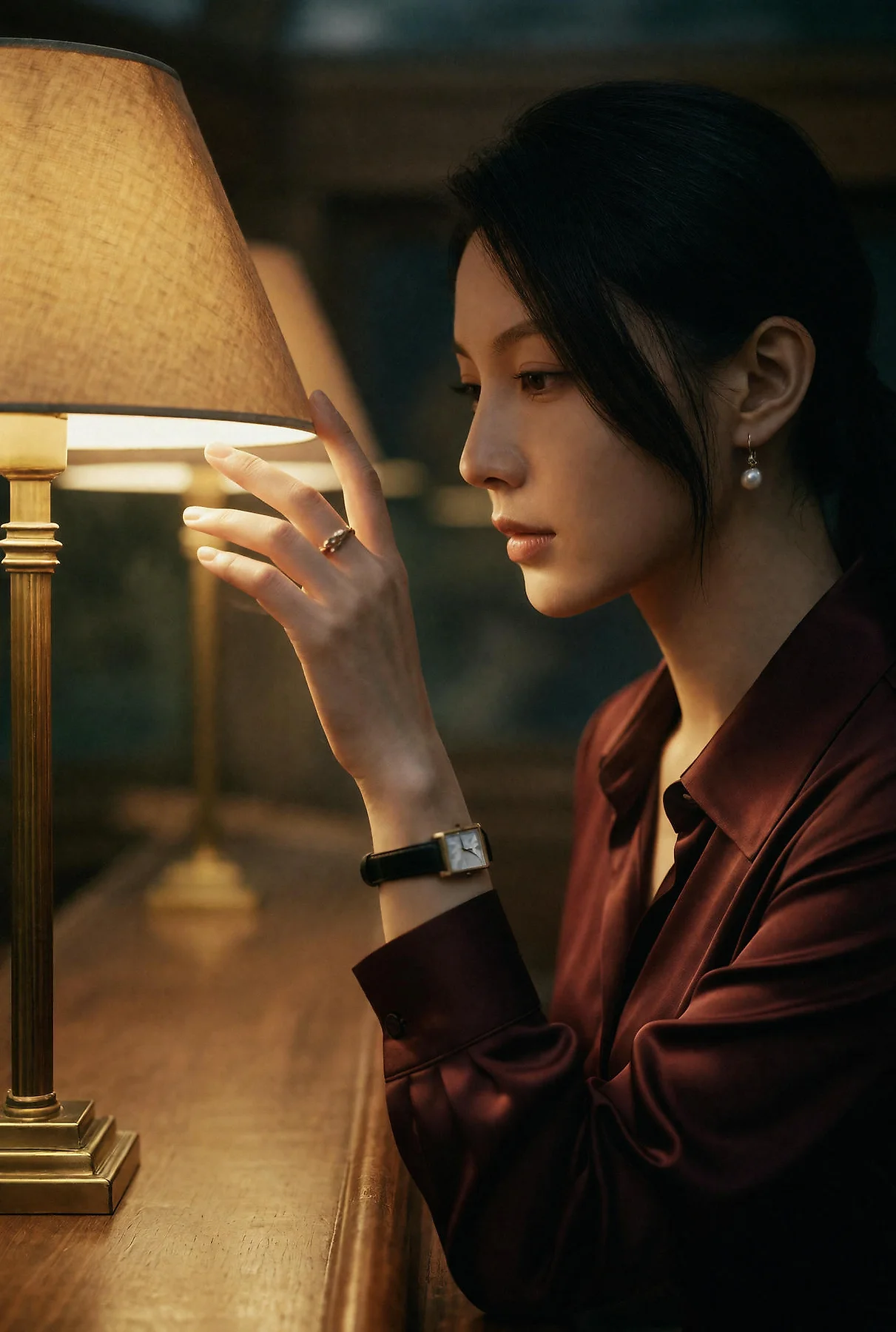AIG  No.650 柒琪喵列车餐厅的气质美女 - 16