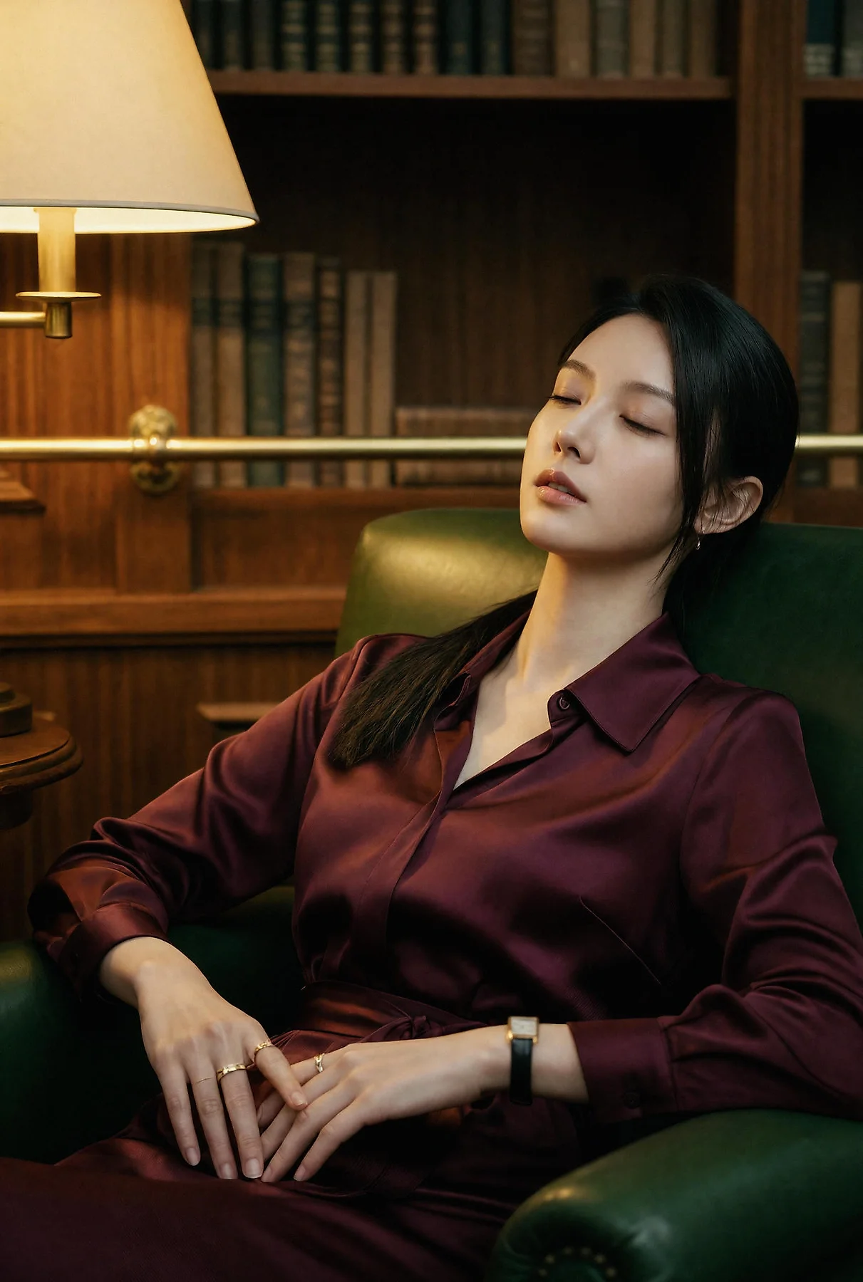 AIG  No.650 柒琪喵列车餐厅的气质美女 - 21