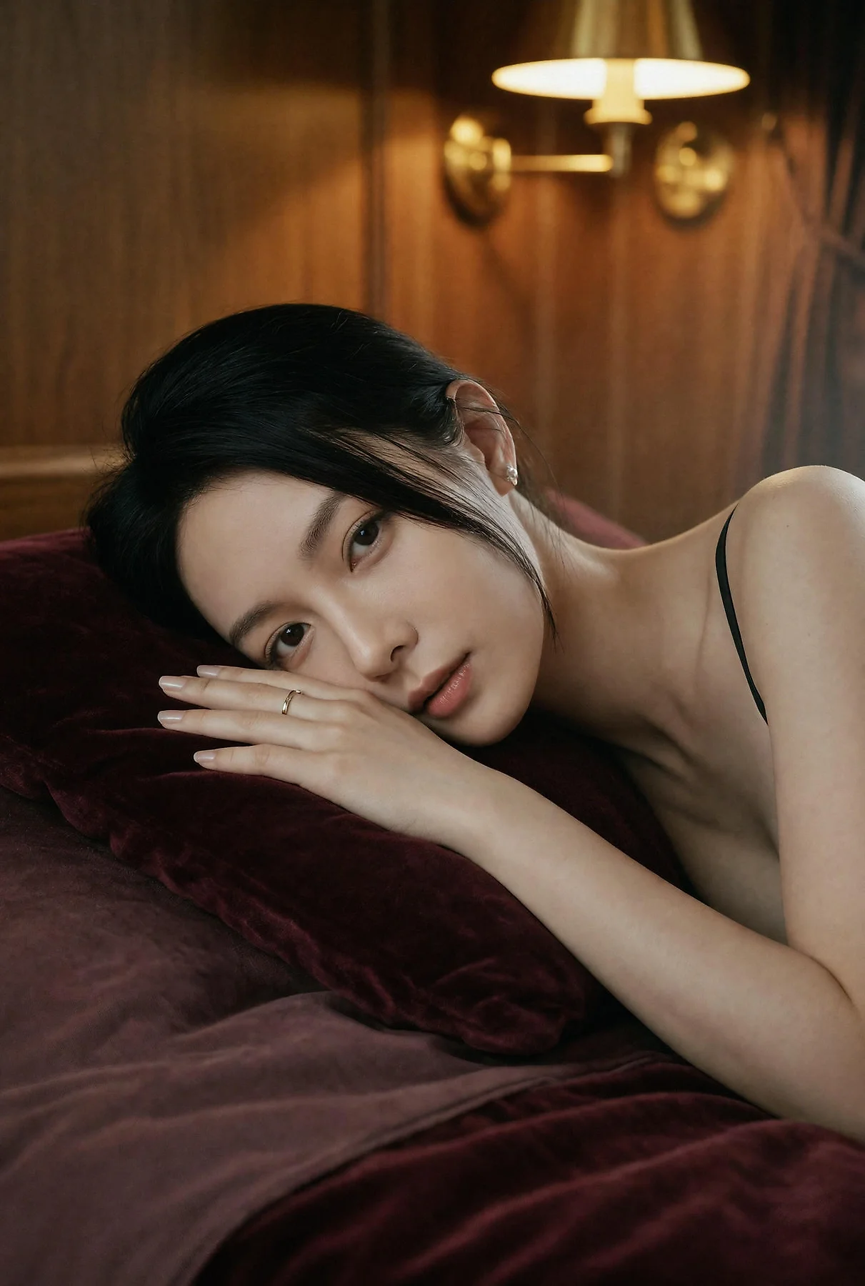 AIG  No.650 柒琪喵列车餐厅的气质美女 - 46