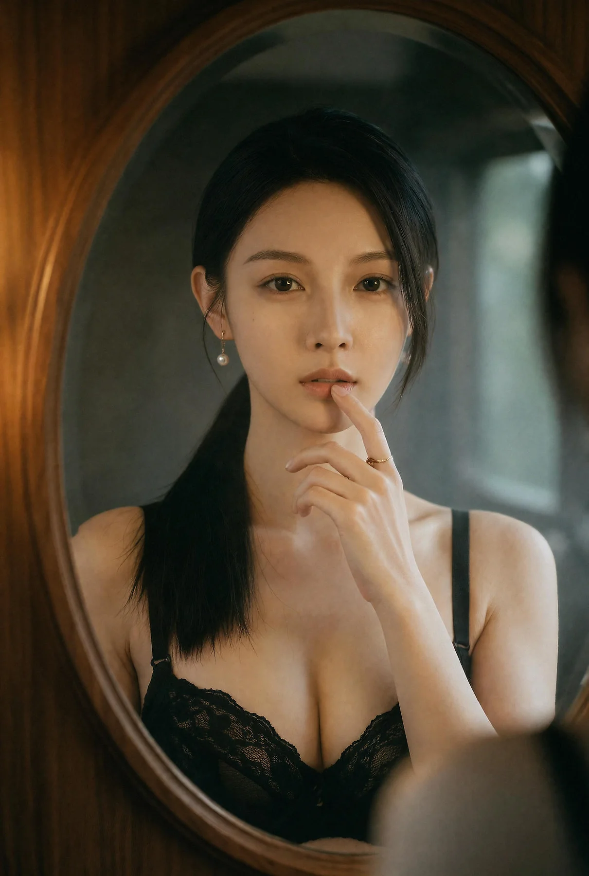 AIG  No.650 柒琪喵列车餐厅的气质美女 - 81