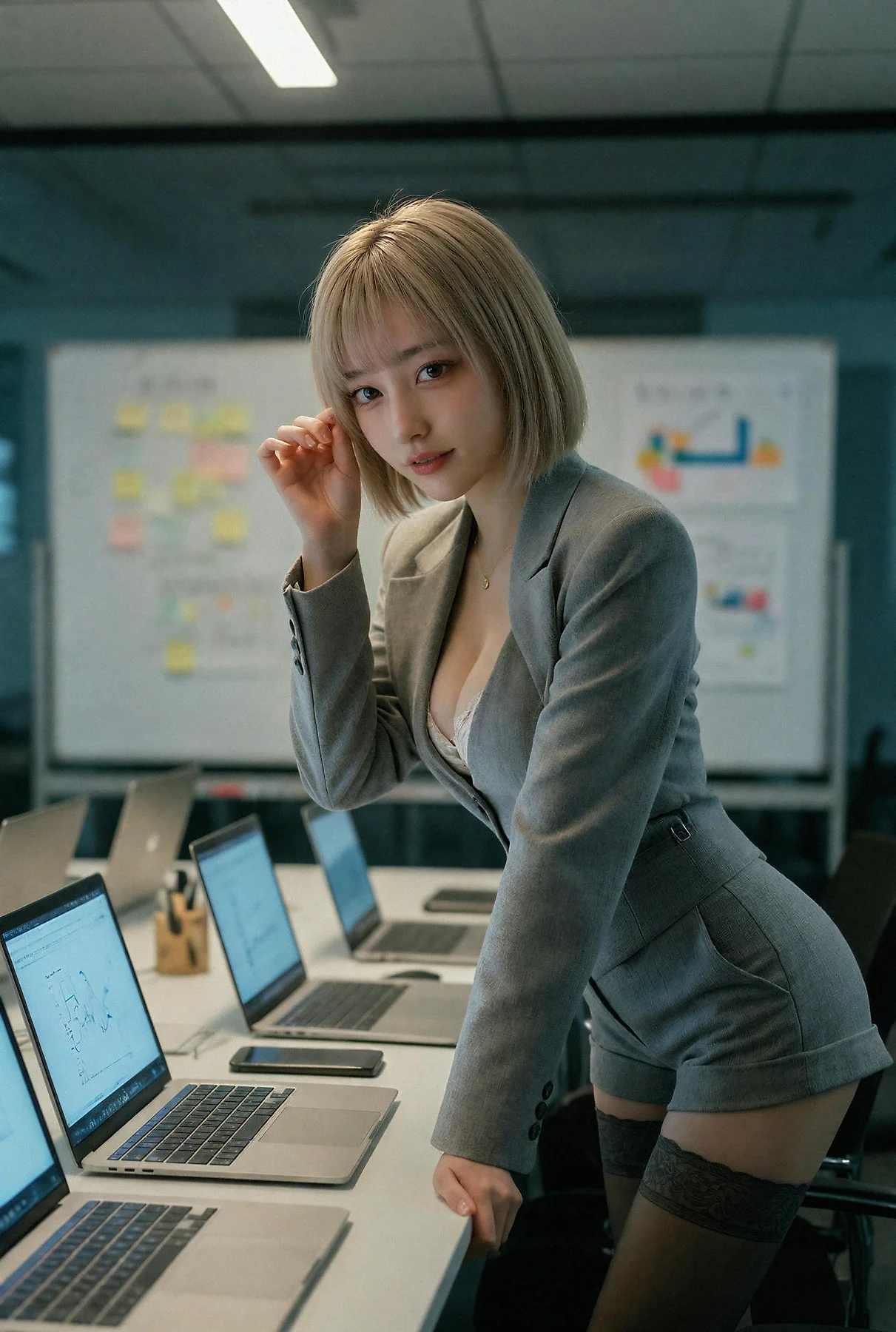 AIG  No.655 赵奚尔er办公室ol制服爆乳 - 2