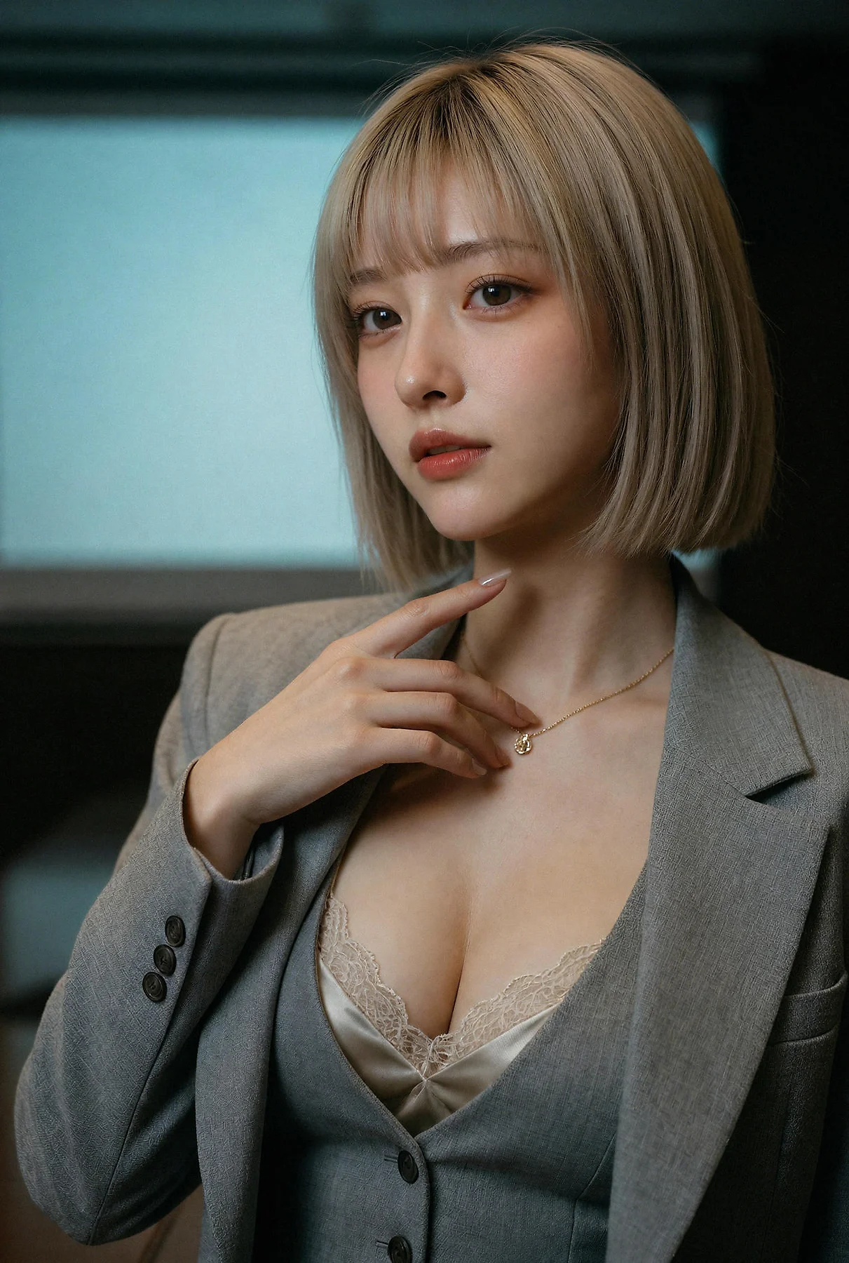 AIG  No.655 赵奚尔er办公室ol制服爆乳 - 12