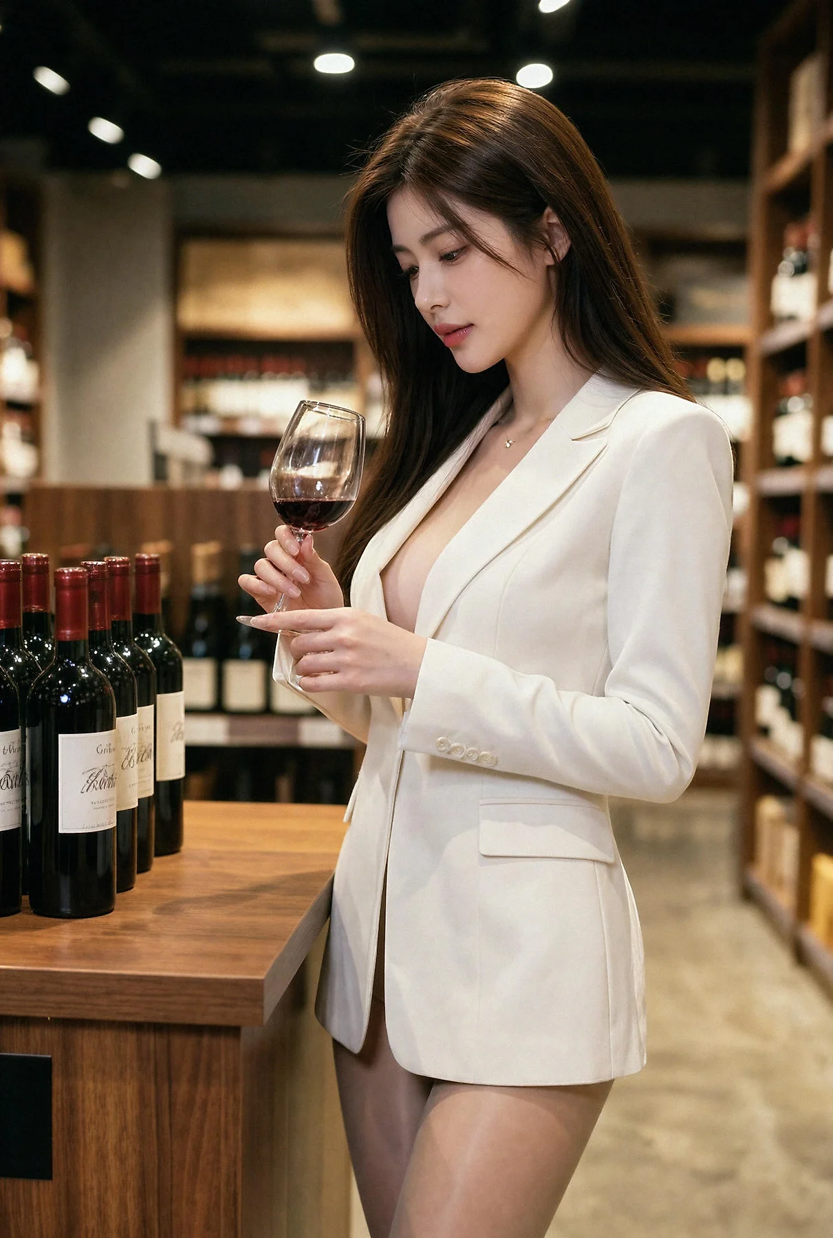 AIG  No.656 萨霓儿地铁长腿美女 - 17