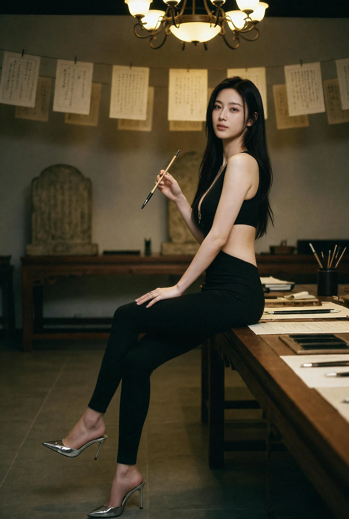 AIG  No.662  斯蔓文物修复师美女 - 20