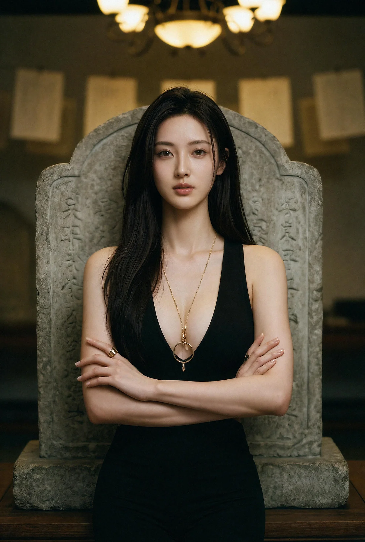 AIG  No.662  斯蔓文物修复师美女 - 21