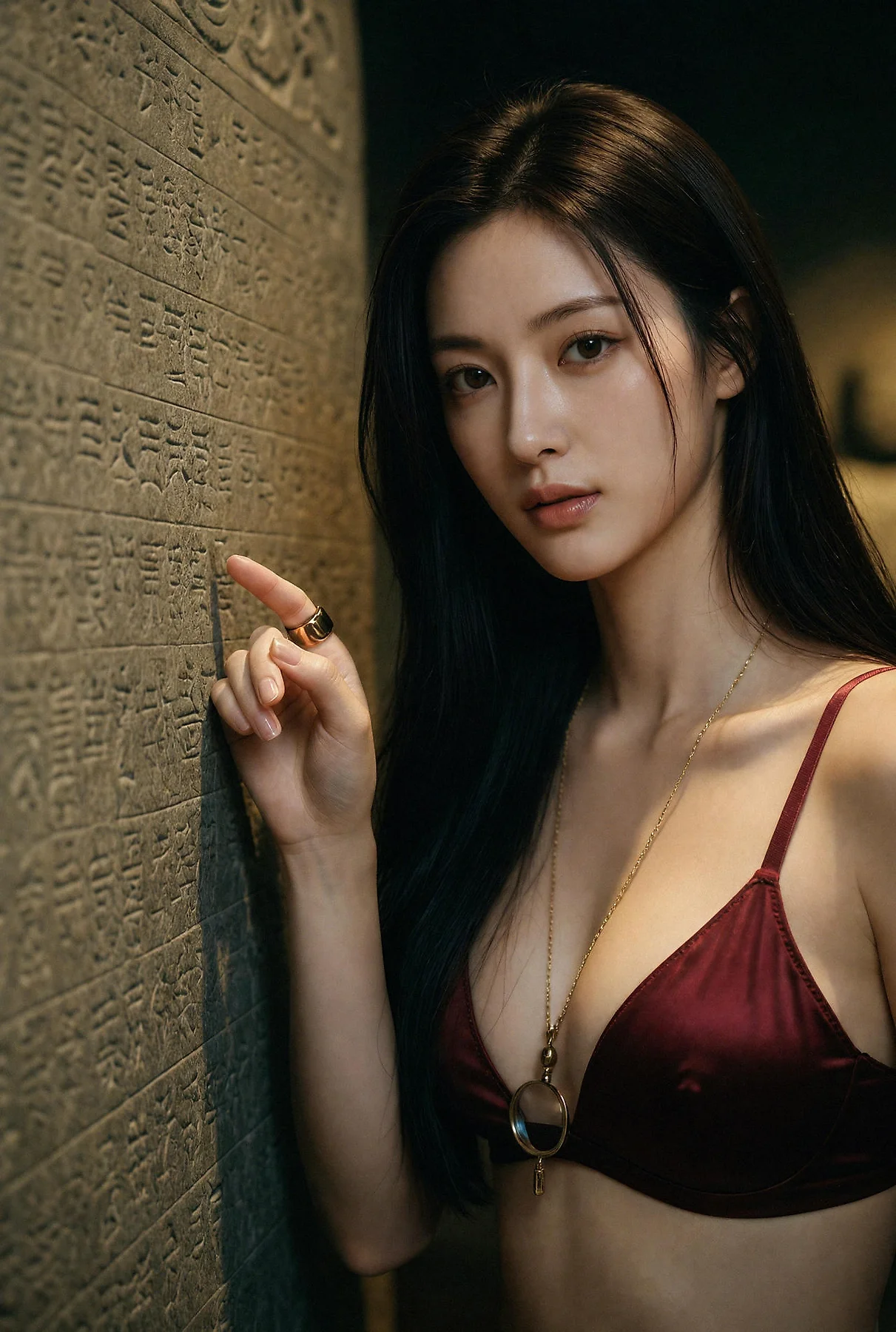 AIG  No.662  斯蔓文物修复师美女 - 52