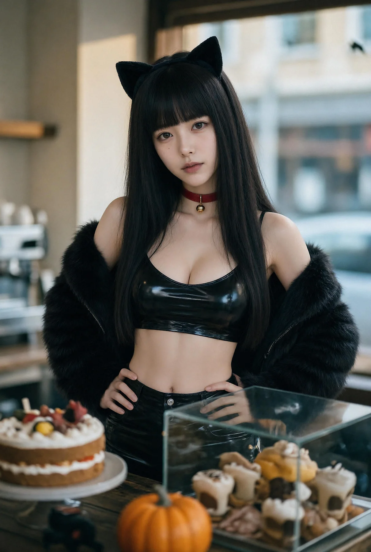 AIG  No.668  九歌lina猫系女友皮裤 - 2