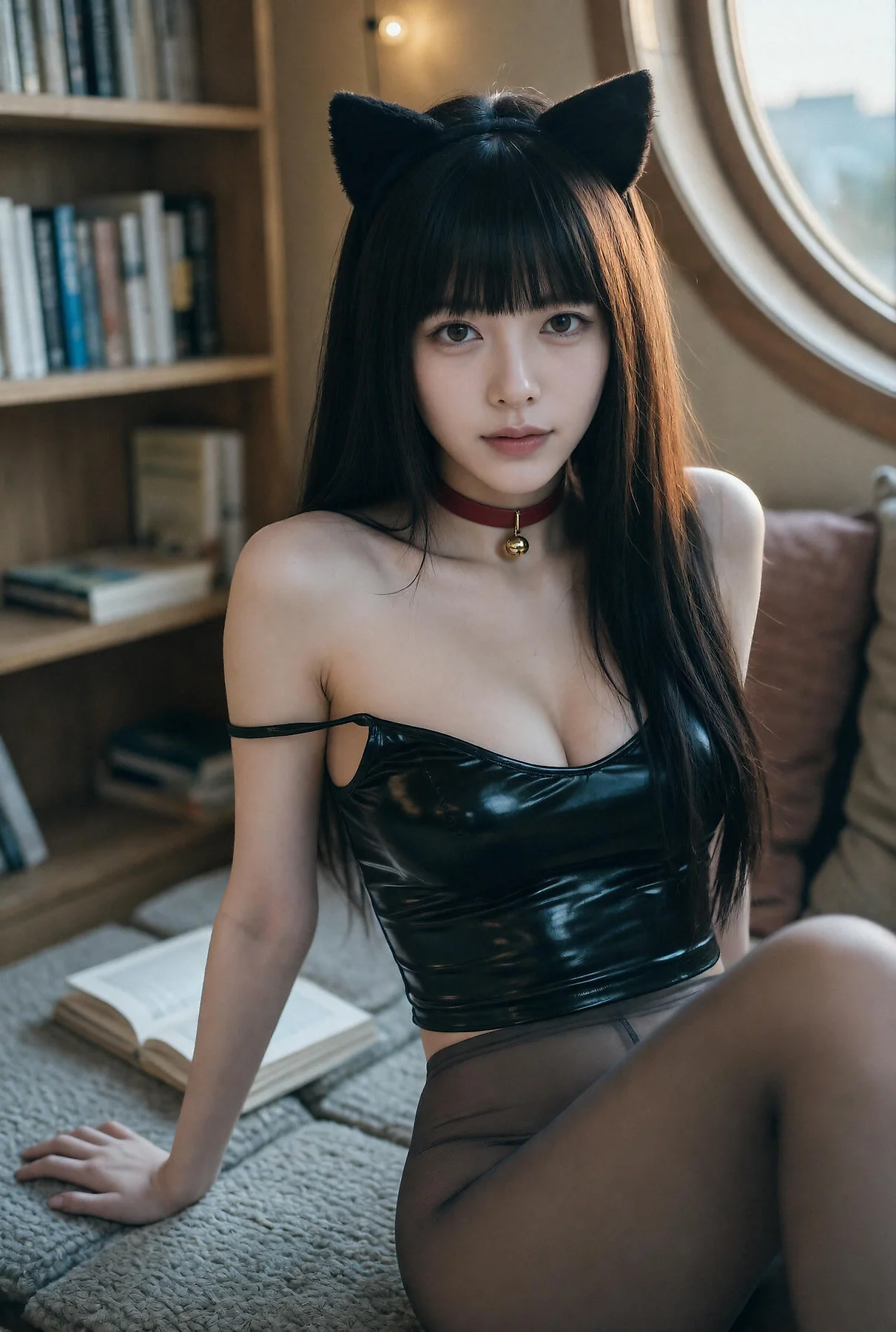 AIG  No.668  九歌lina猫系女友皮裤 - 35