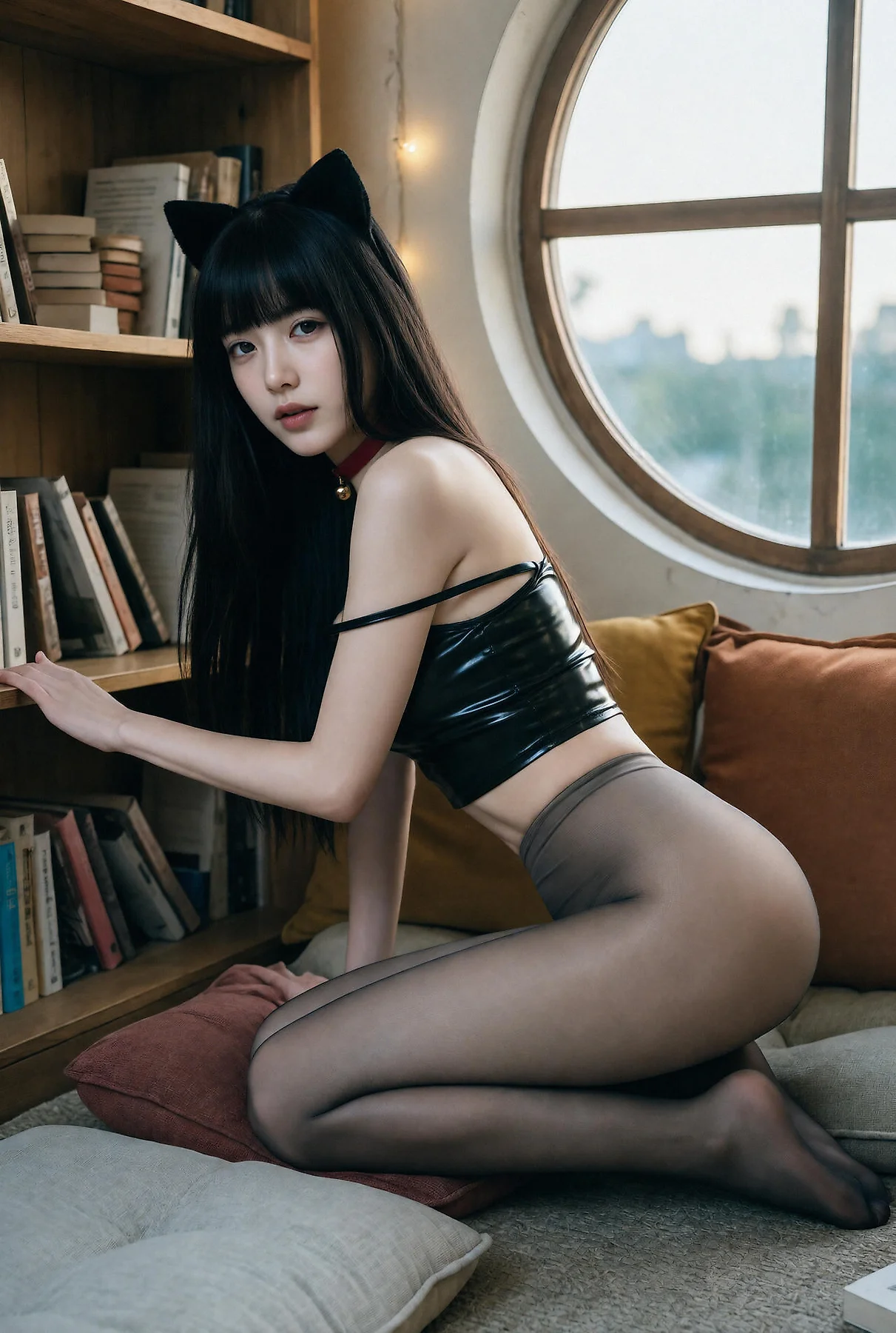AIG  No.668  九歌lina猫系女友皮裤 - 41