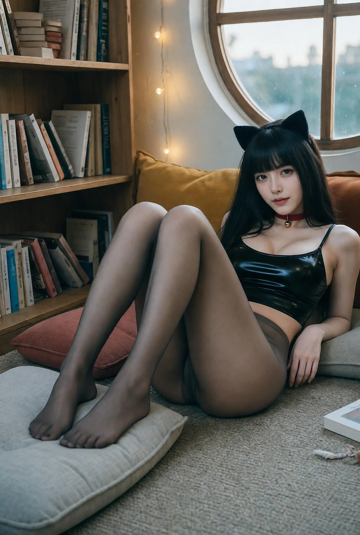AIG  No.668  九歌lina猫系女友皮裤 - 42