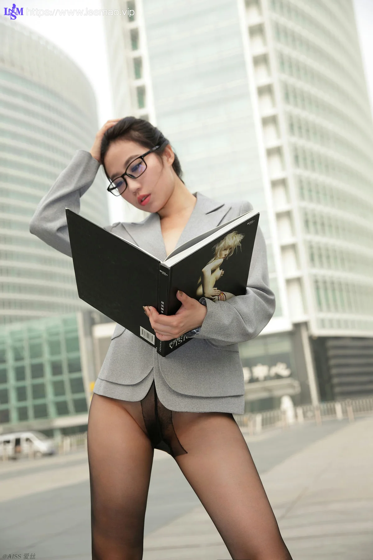 AISS爱丝 No.004 美丝职员制服丝袜 - 18