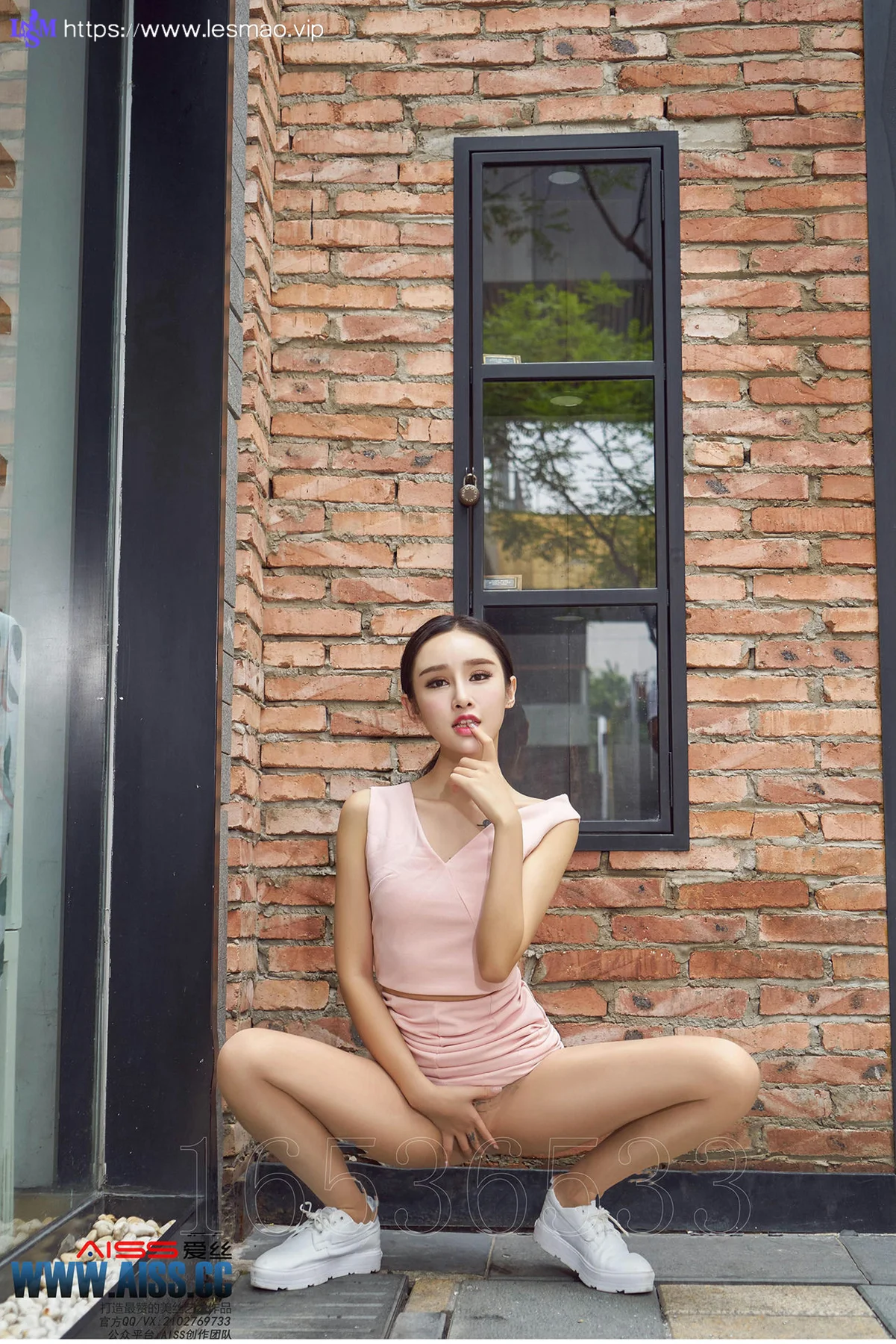 AISS 爱丝 No.109 Modo 性感欣杨街角美人 - 47