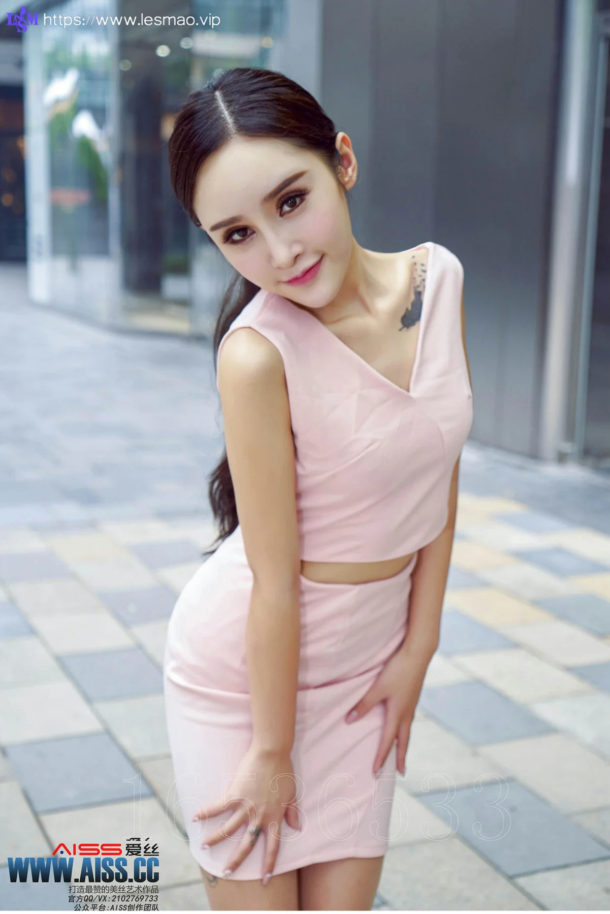AISS 爱丝 No.109 Modo 性感欣杨街角美人 - 59
