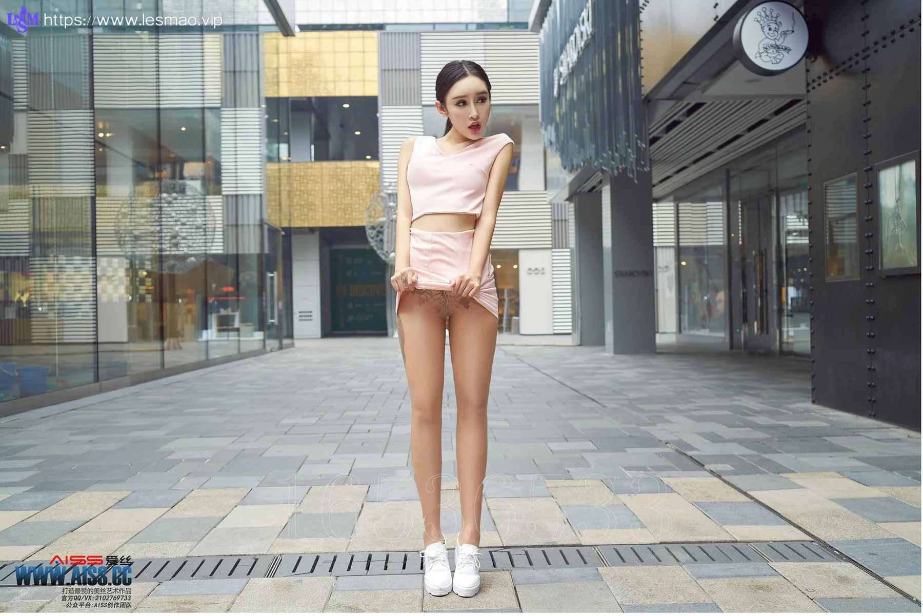 AISS 爱丝 No.109 Modo 性感欣杨街角美人 - 64