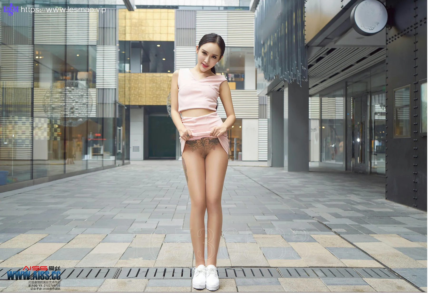 AISS 爱丝 No.109 Modo 性感欣杨街角美人 - 65