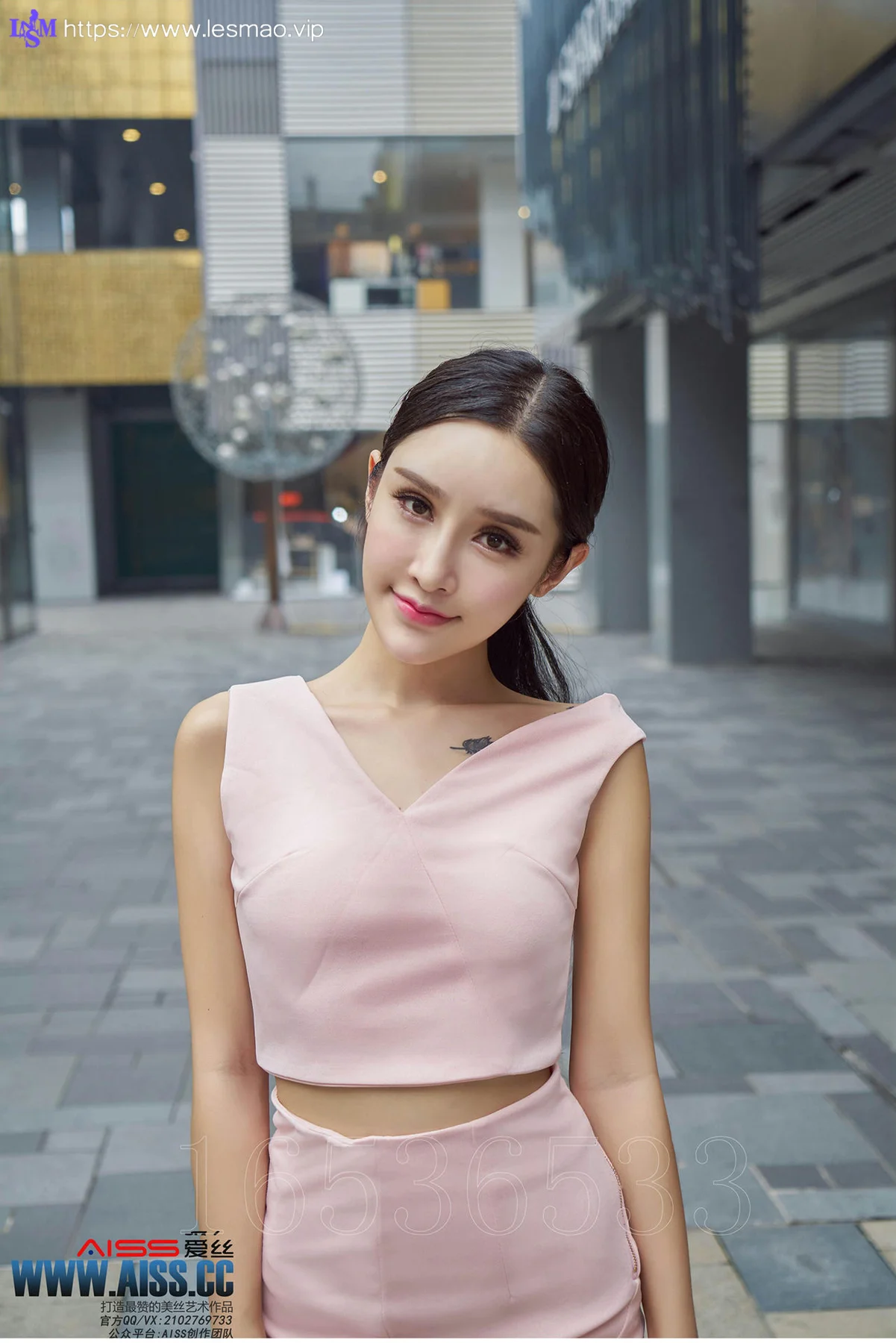 AISS 爱丝 No.109 Modo 性感欣杨街角美人 - 67