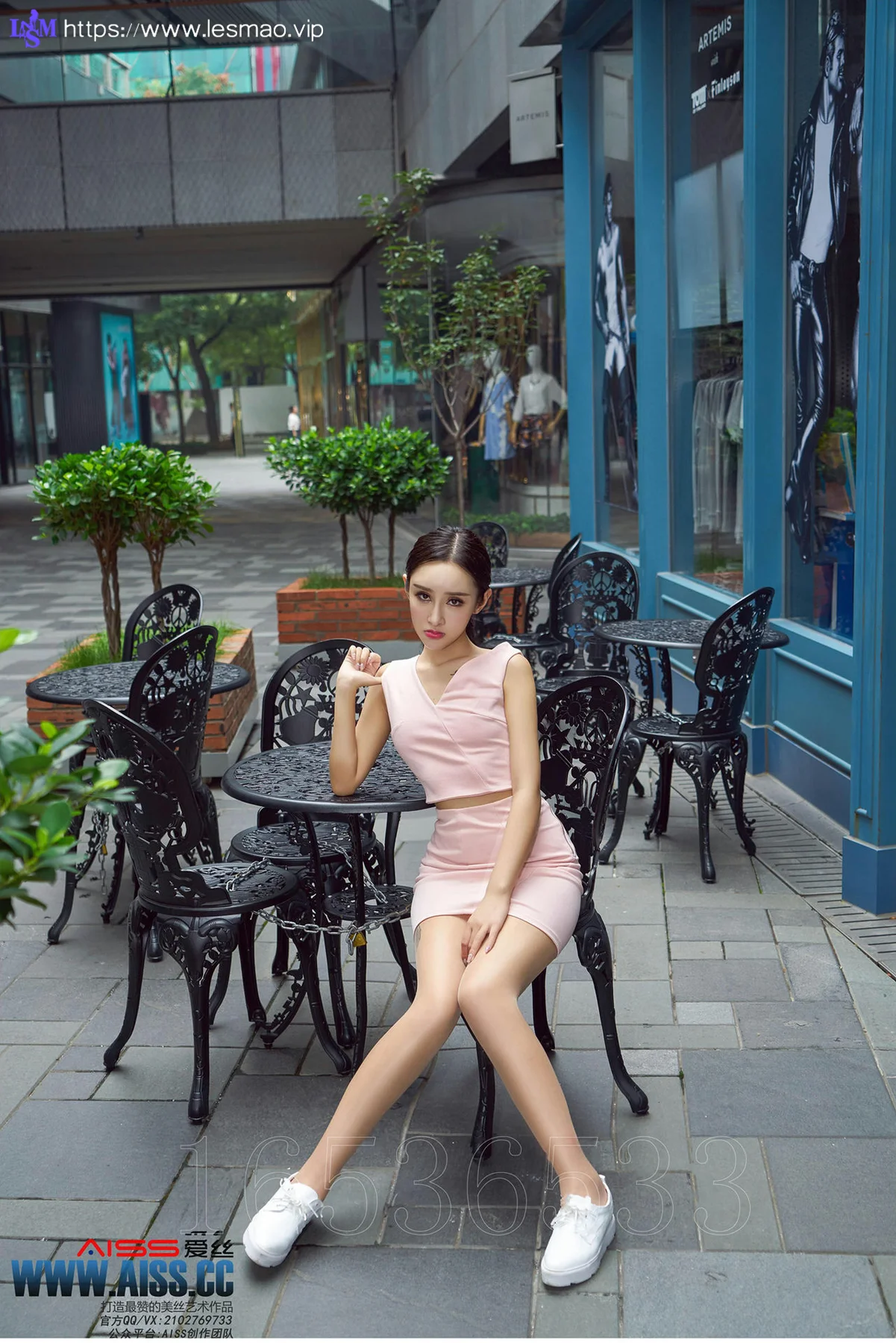 AISS 爱丝 No.109 Modo 性感欣杨街角美人 - 68