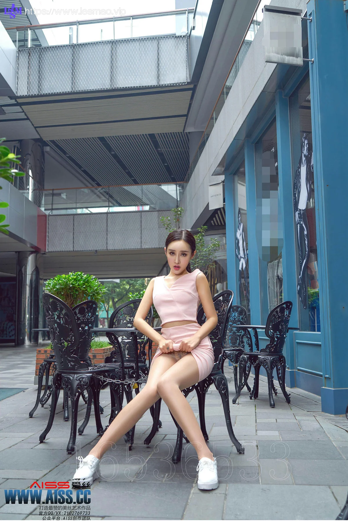 AISS 爱丝 No.109 Modo 性感欣杨街角美人 - 71