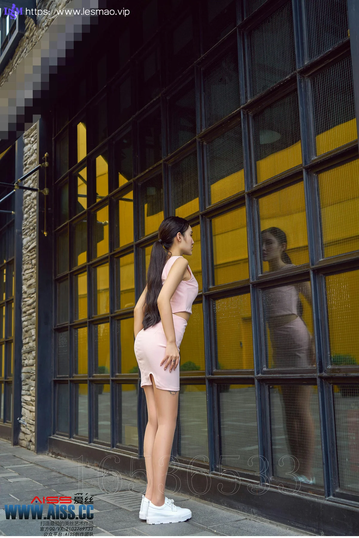 AISS 爱丝 No.109 Modo 性感欣杨街角美人 - 87
