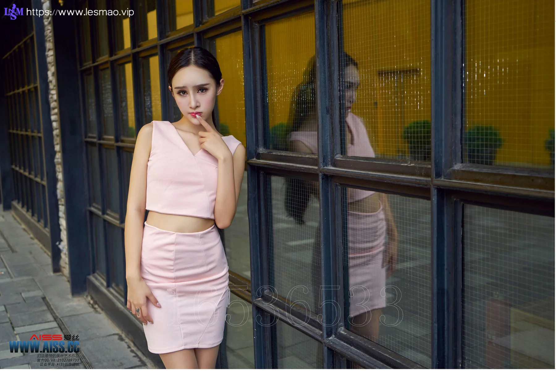 AISS 爱丝 No.109 Modo 性感欣杨街角美人 - 88