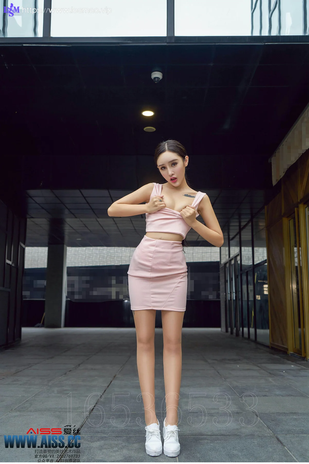 AISS 爱丝 No.109 Modo 性感欣杨街角美人 - 101
