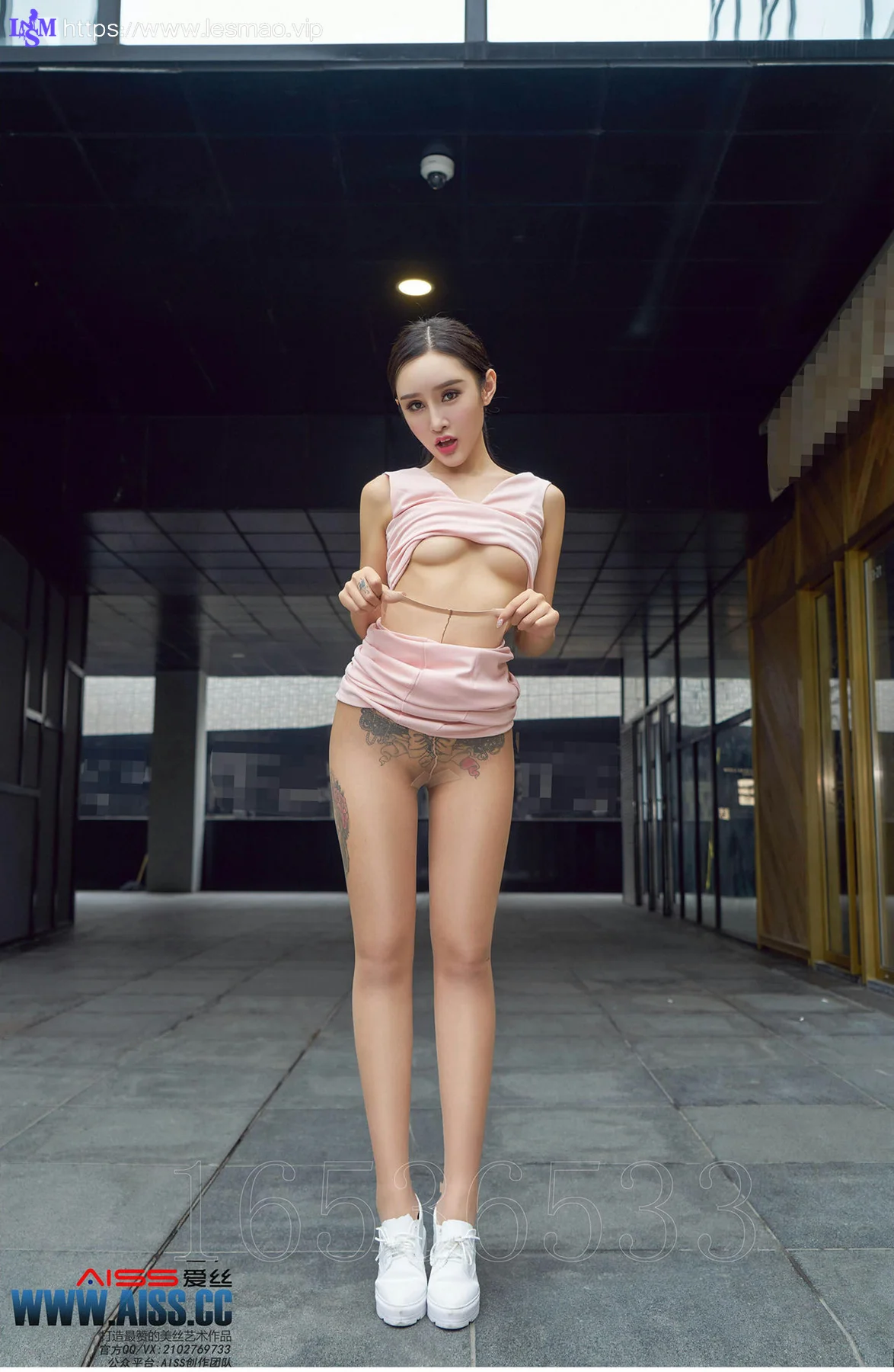 AISS 爱丝 No.109 Modo 性感欣杨街角美人 - 102