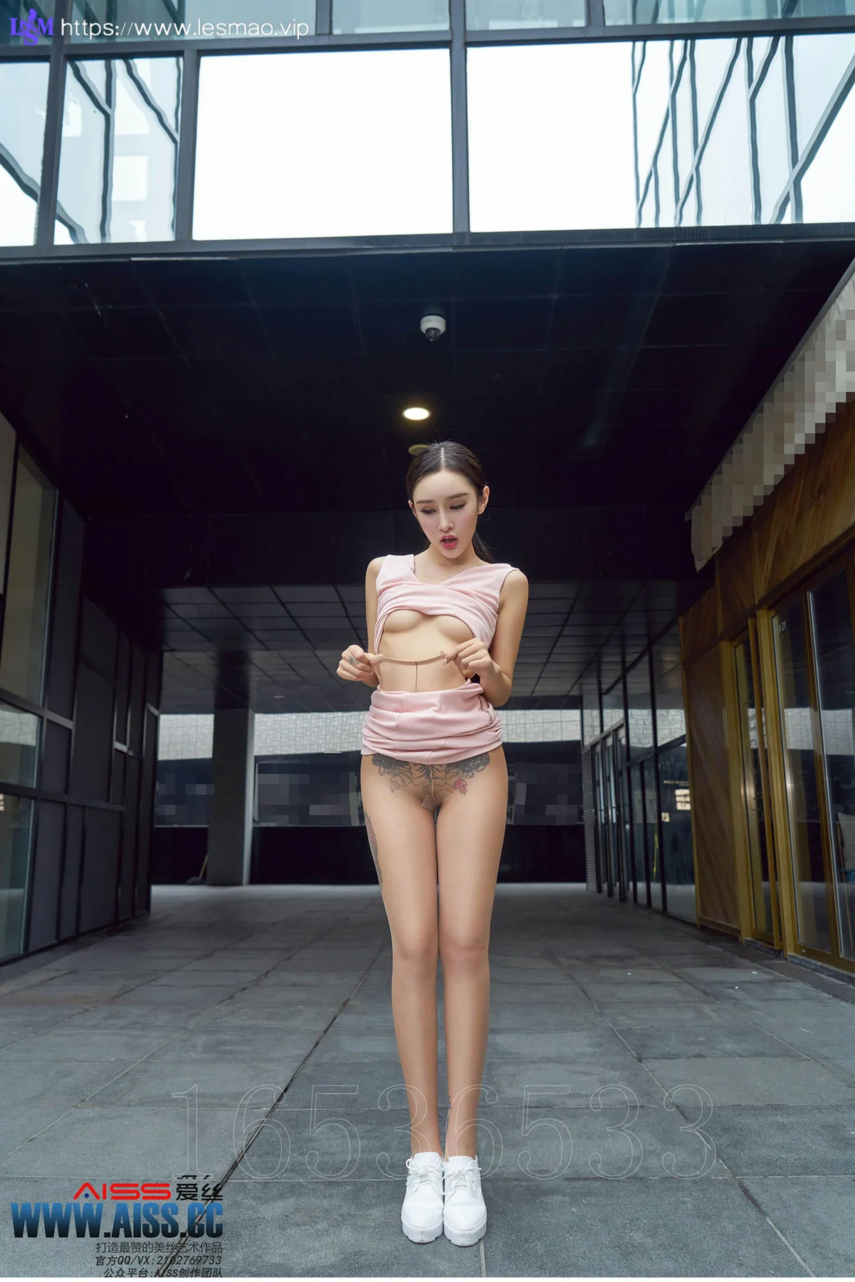 AISS 爱丝 No.109 Modo 性感欣杨街角美人 - 103