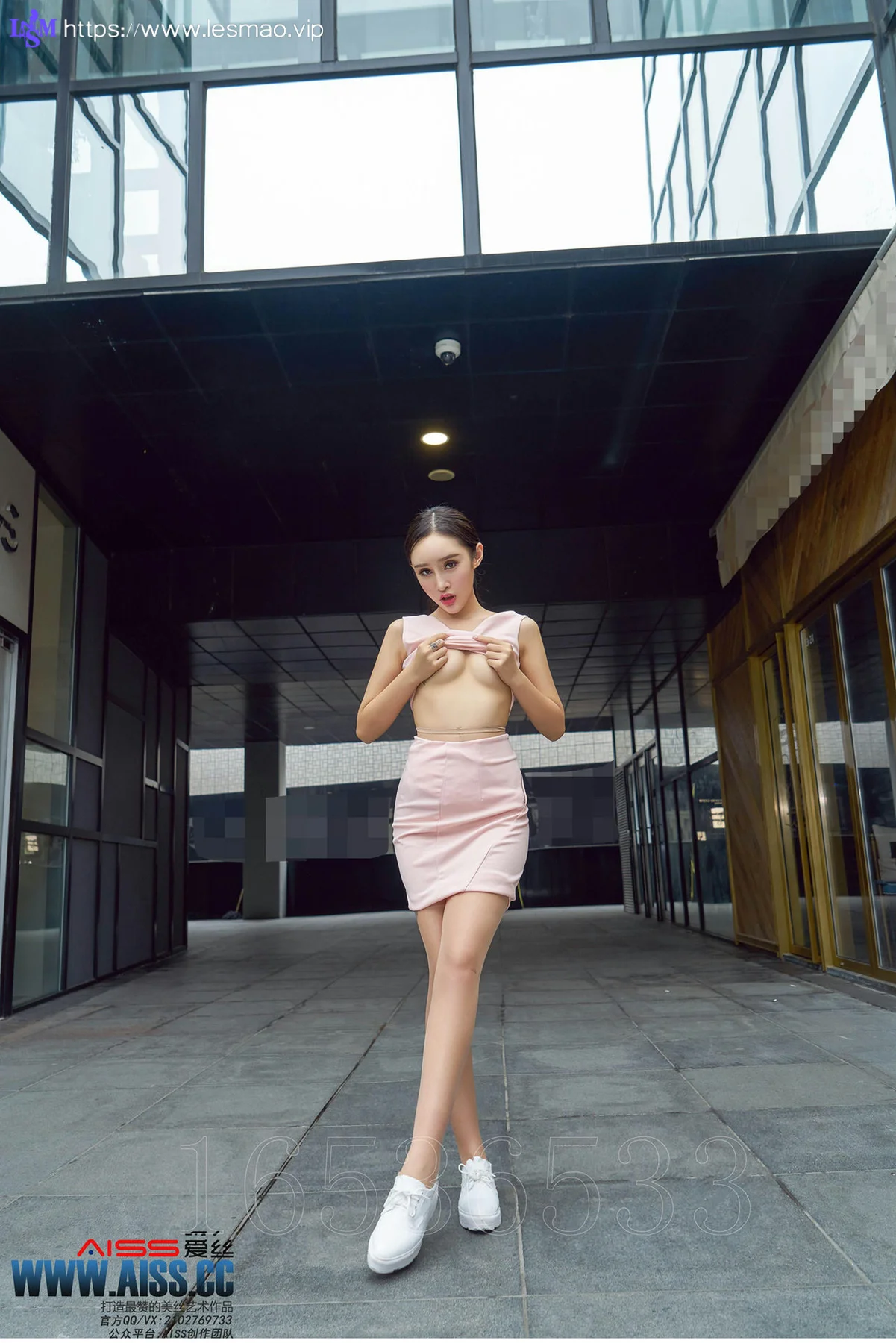 AISS 爱丝 No.109 Modo 性感欣杨街角美人 - 104