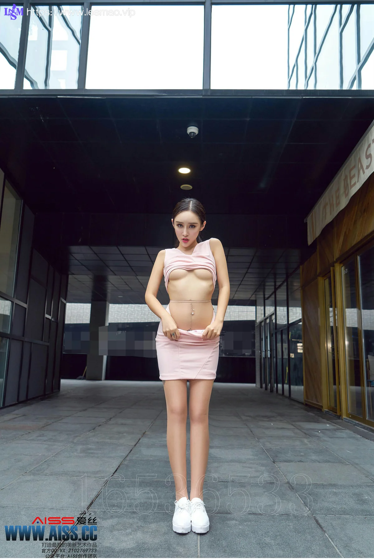 AISS 爱丝 No.109 Modo 性感欣杨街角美人 - 105