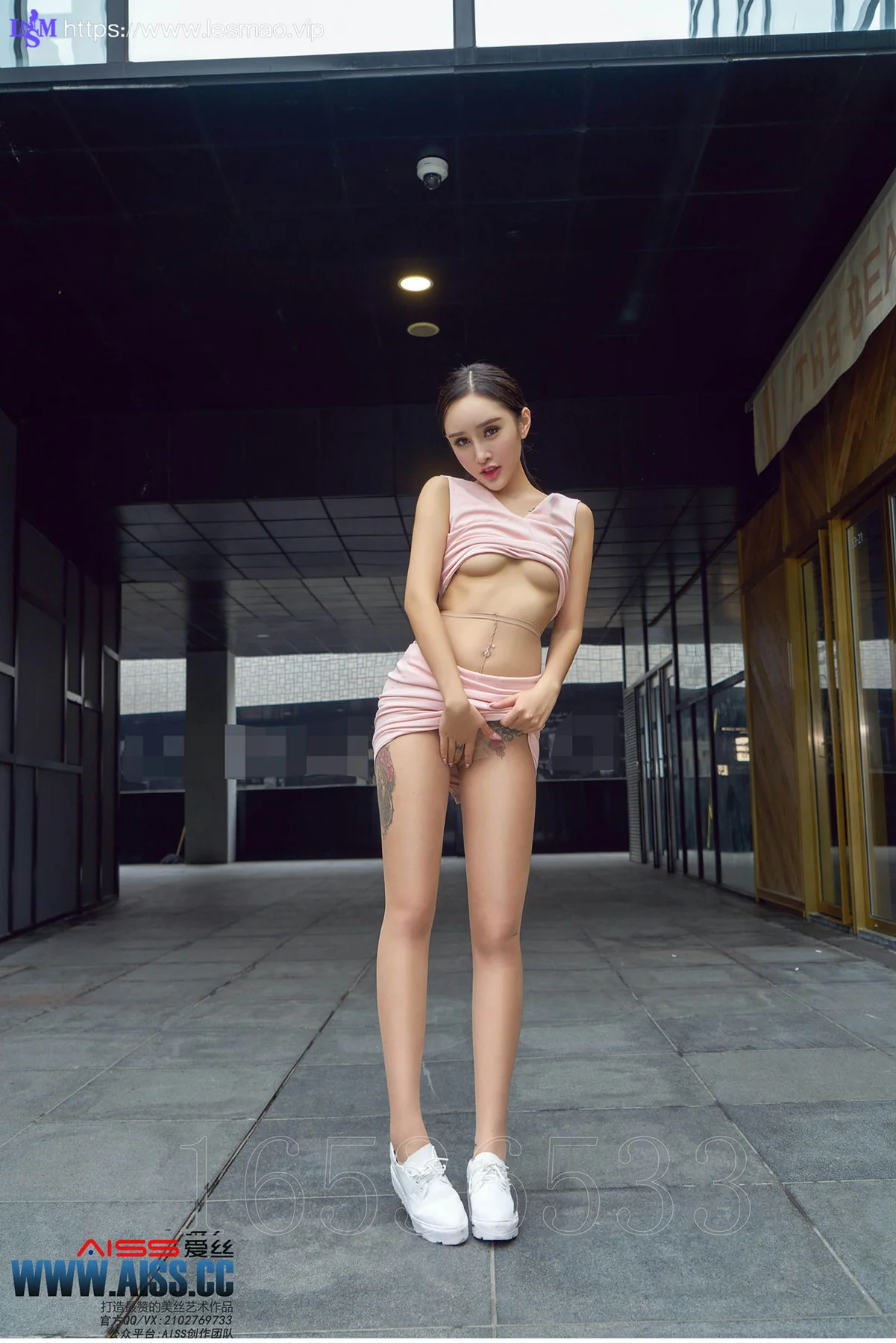 AISS 爱丝 No.109 Modo 性感欣杨街角美人 - 107