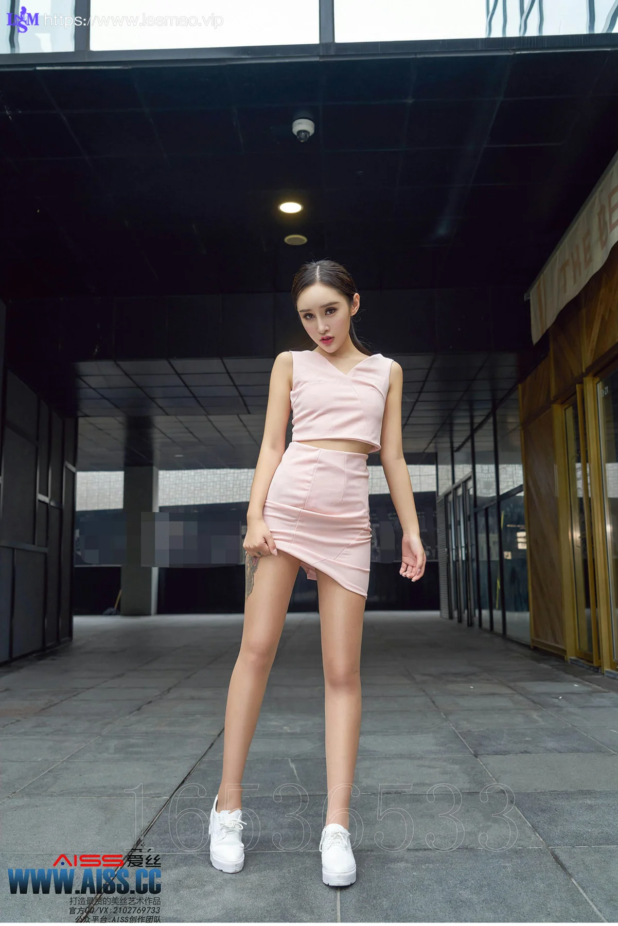 AISS 爱丝 No.109 Modo 性感欣杨街角美人 - 111