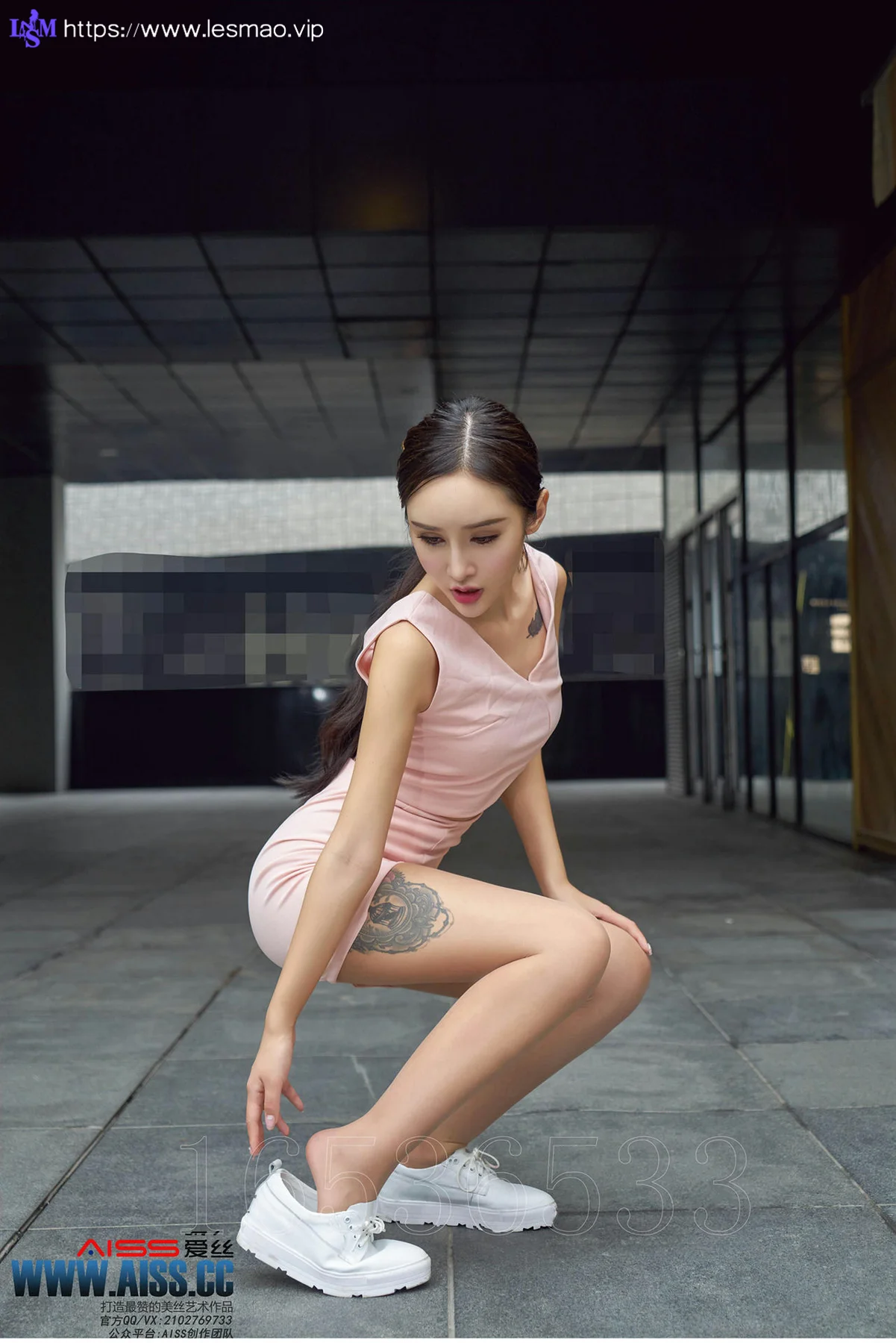 AISS 爱丝 No.109 Modo 性感欣杨街角美人 - 112